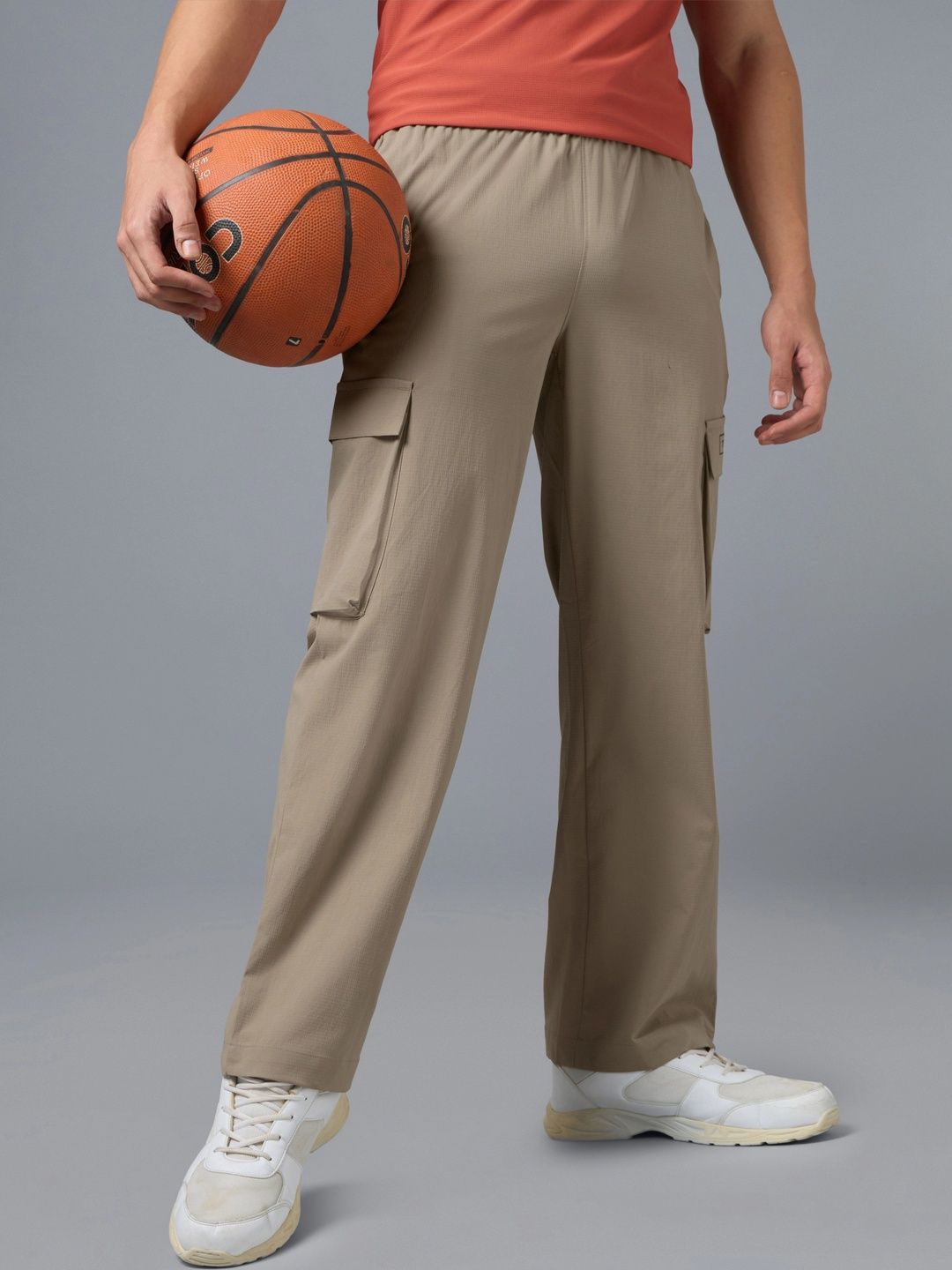 Technosport Men Relaxed Fit Rapid-Dry Training Cargos-picture-20