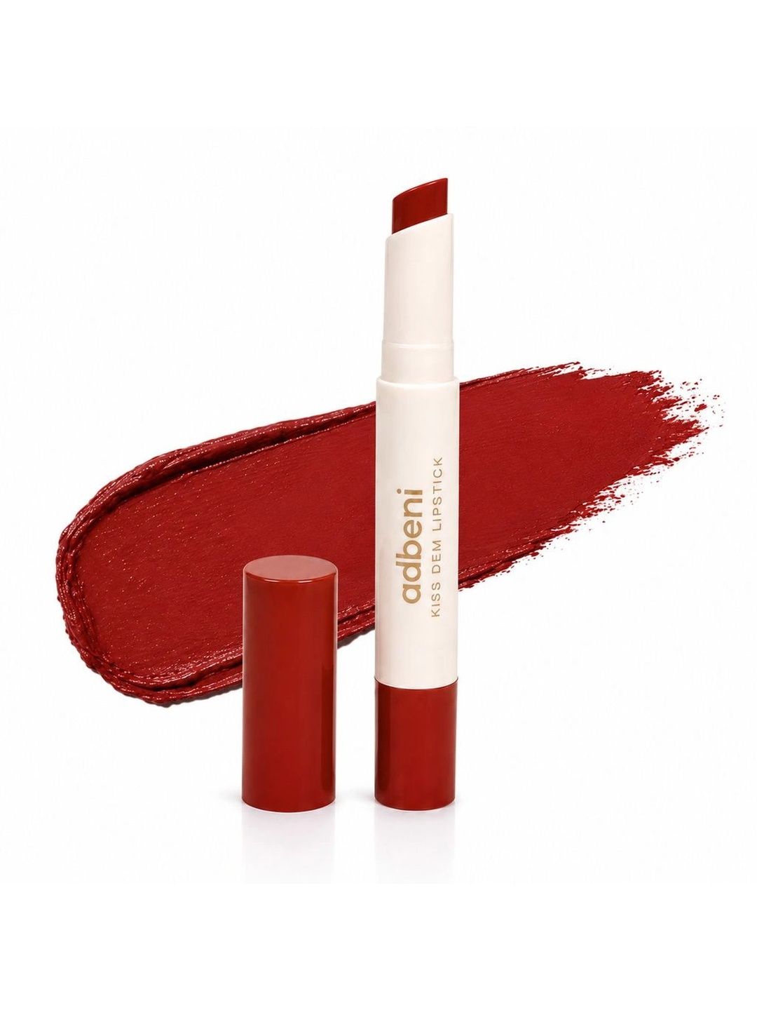 Adbeni Kiss Dem Creamy Smooth Finish Lipstick - Ruby Flame- 04-image-17