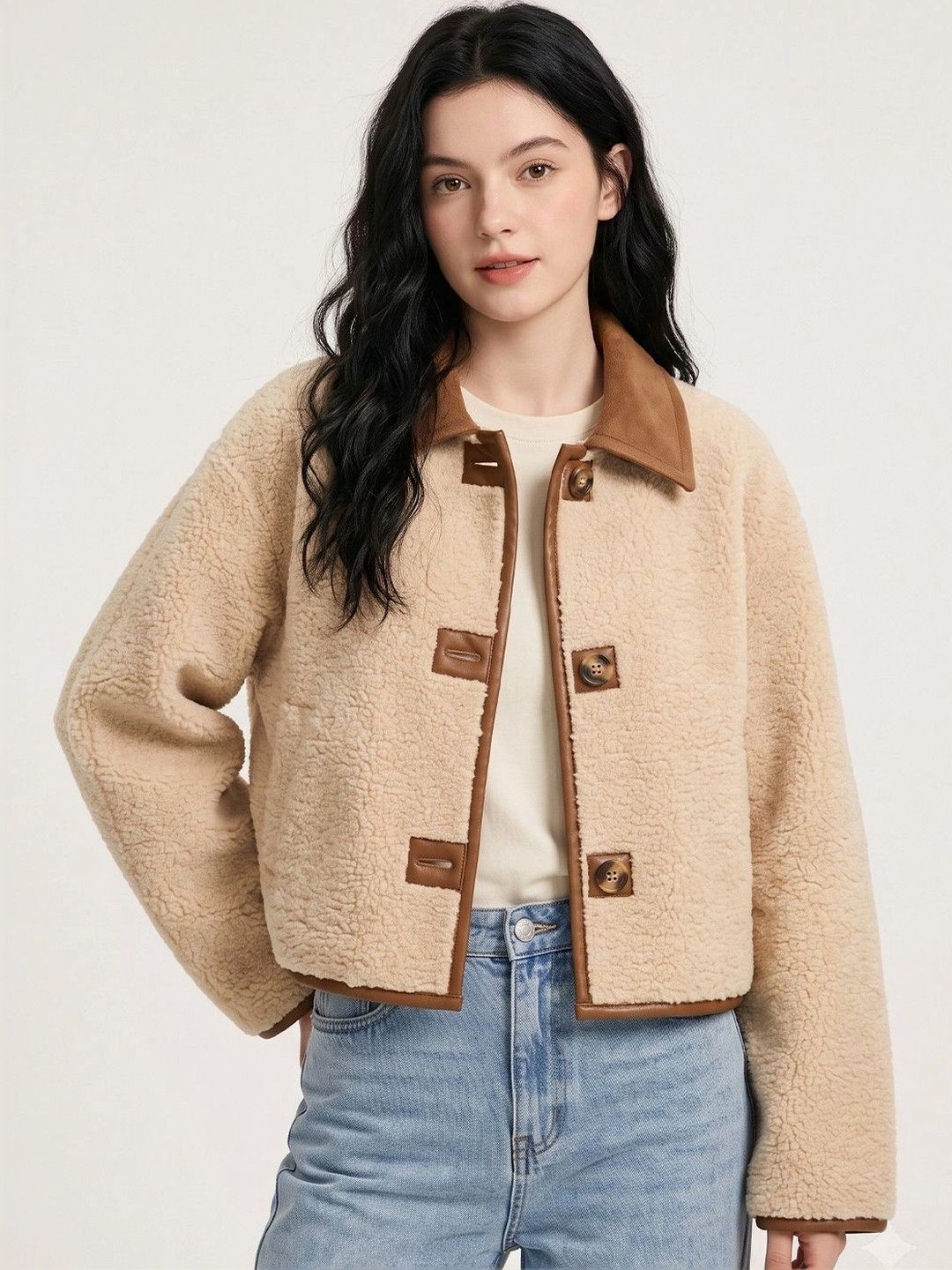 Suo Women Insulator Crop Jacket-picture-54