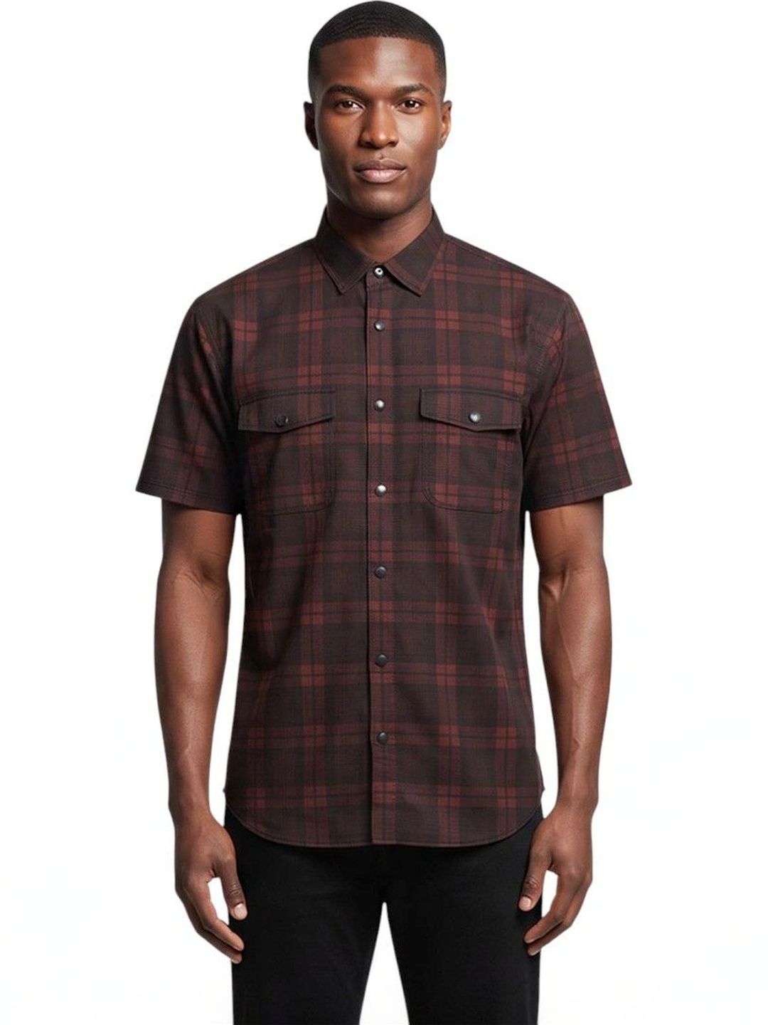 Woolrich Men Tartan Checks Checked Casual Shirt-image-41