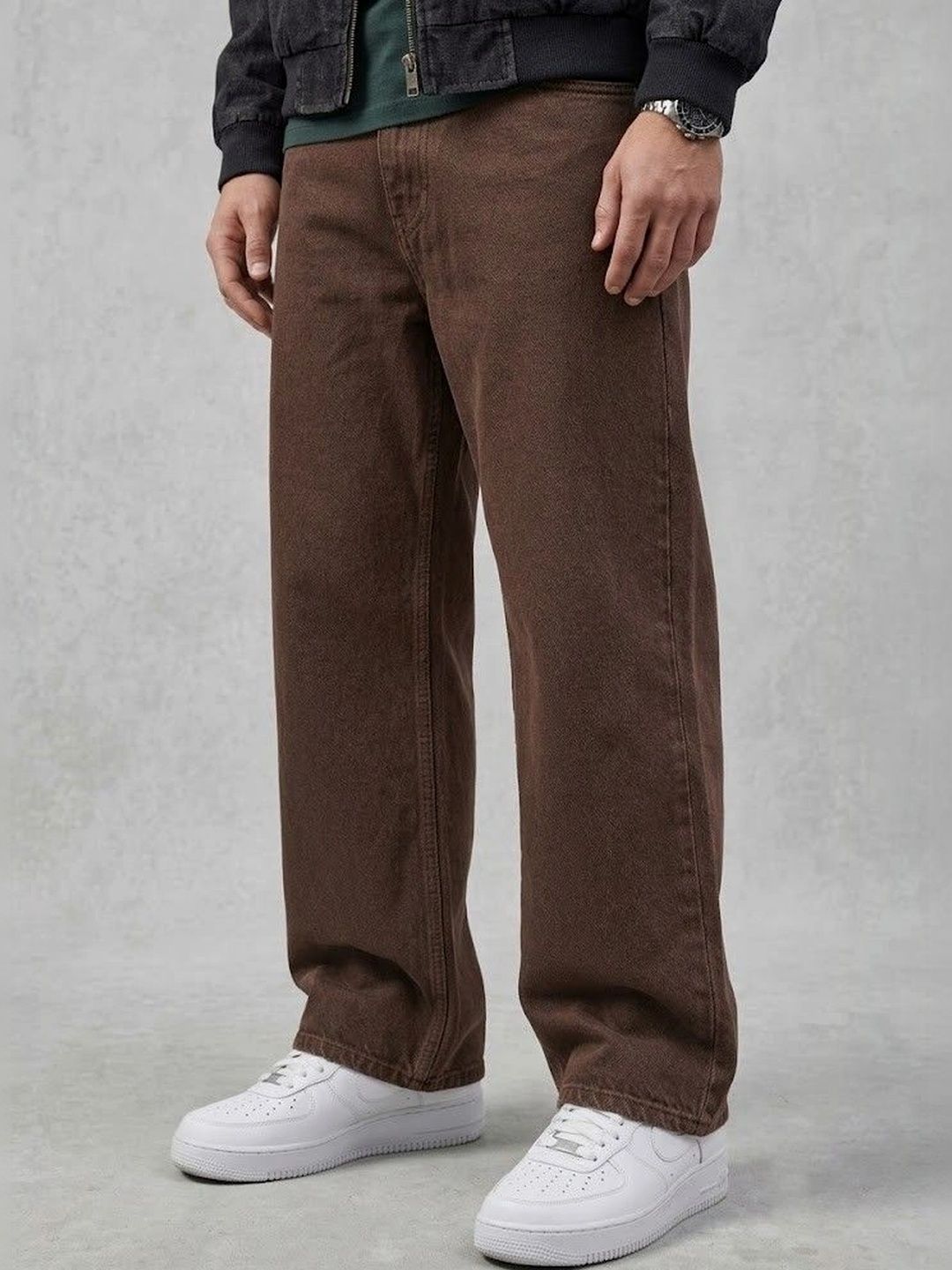 Ds Fashion Men Wide Leg Mid-Rise Jeans-picture-50