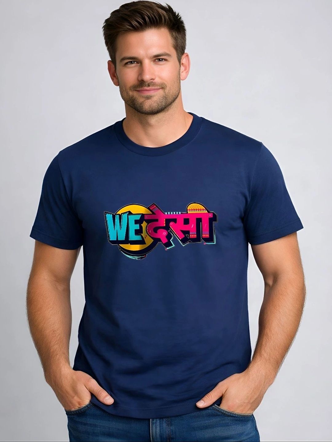 HESHA Men Typography Printed T-shirt-picture-57