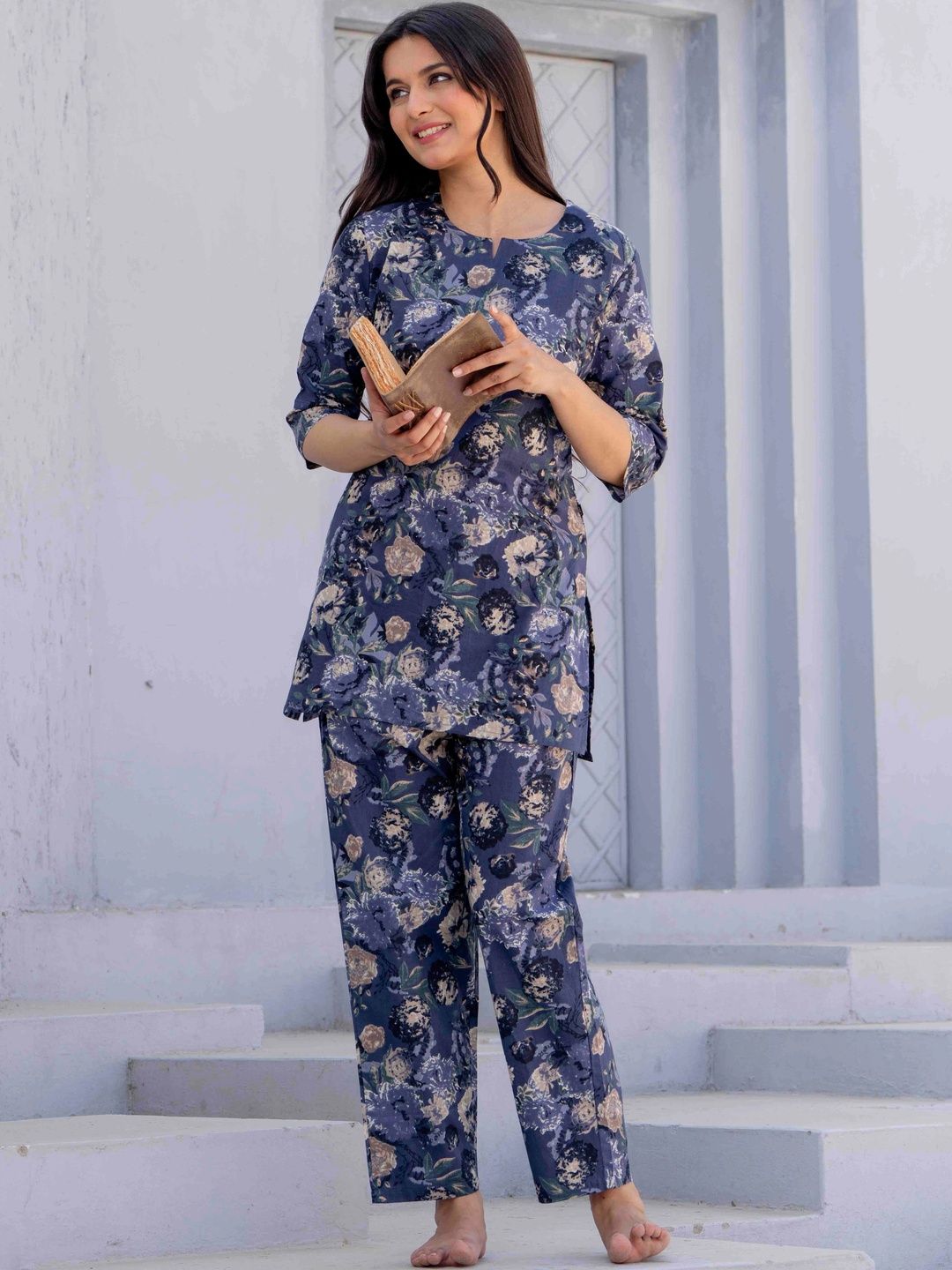 Pistaa Women Printed Night suit-picture-13