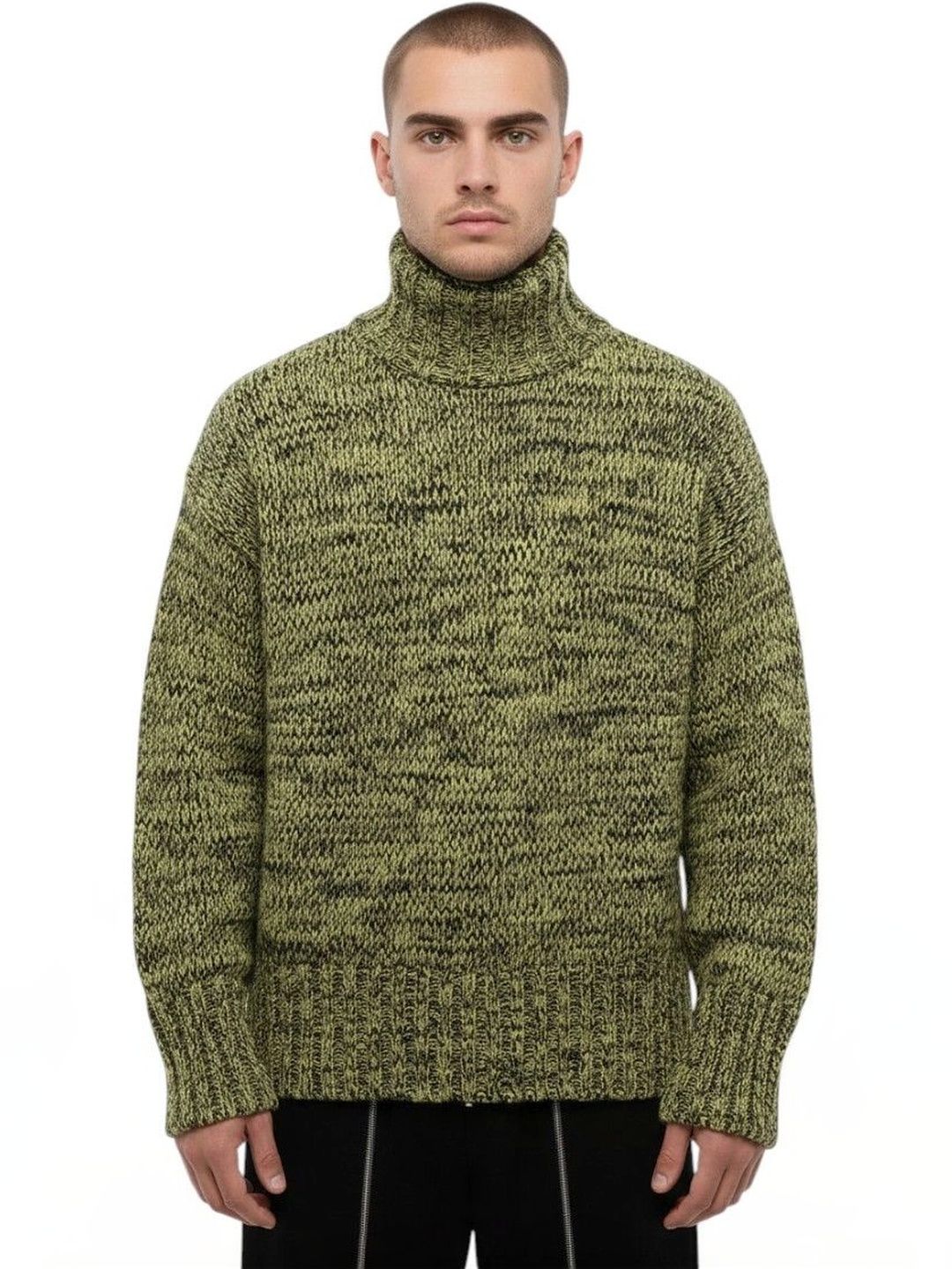 Jil Sander Men Speckled Woollen Pullover-picture-55