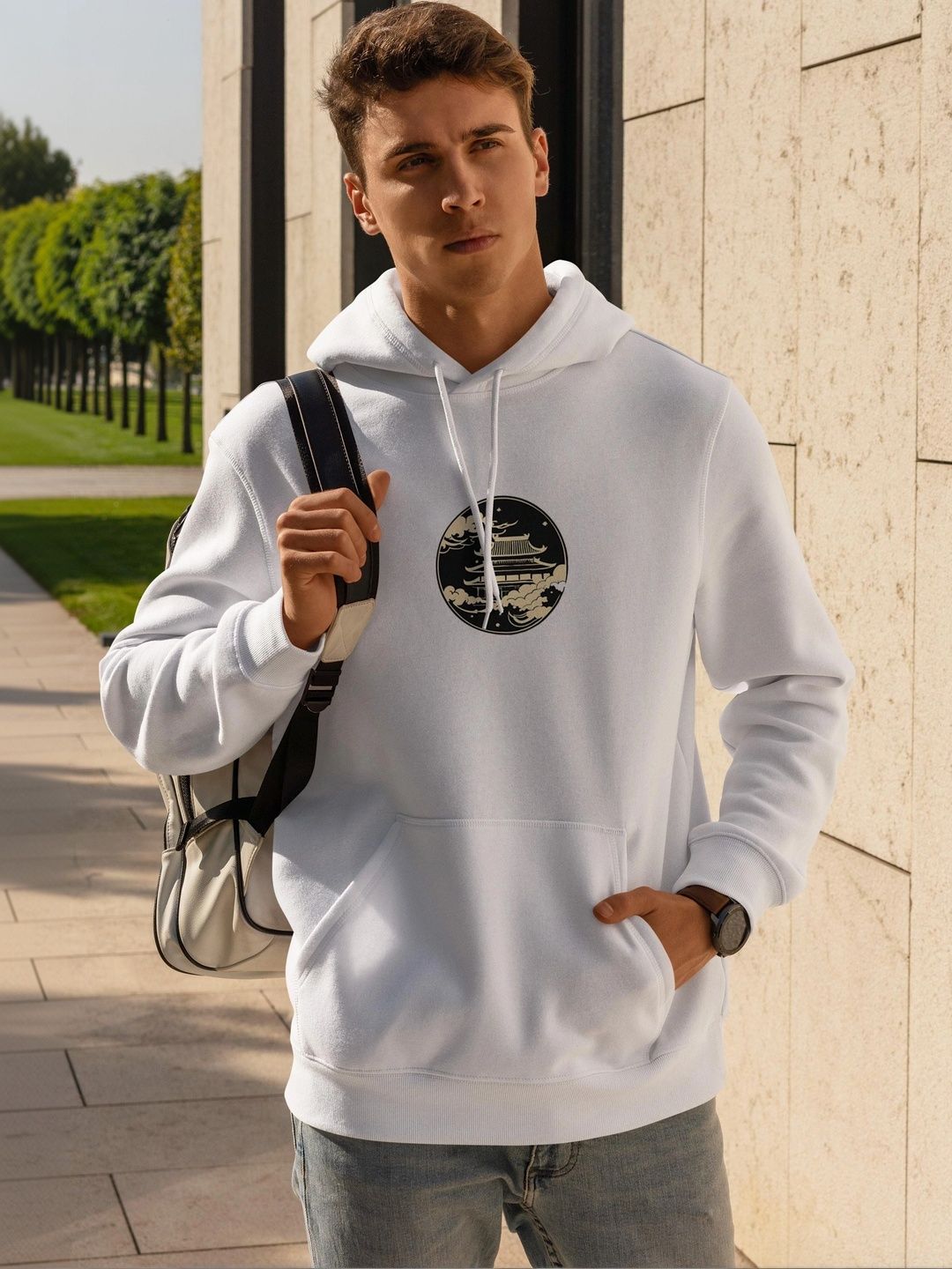 MERCHX Unisex Printed Hooded Sweatshirt-picture-37