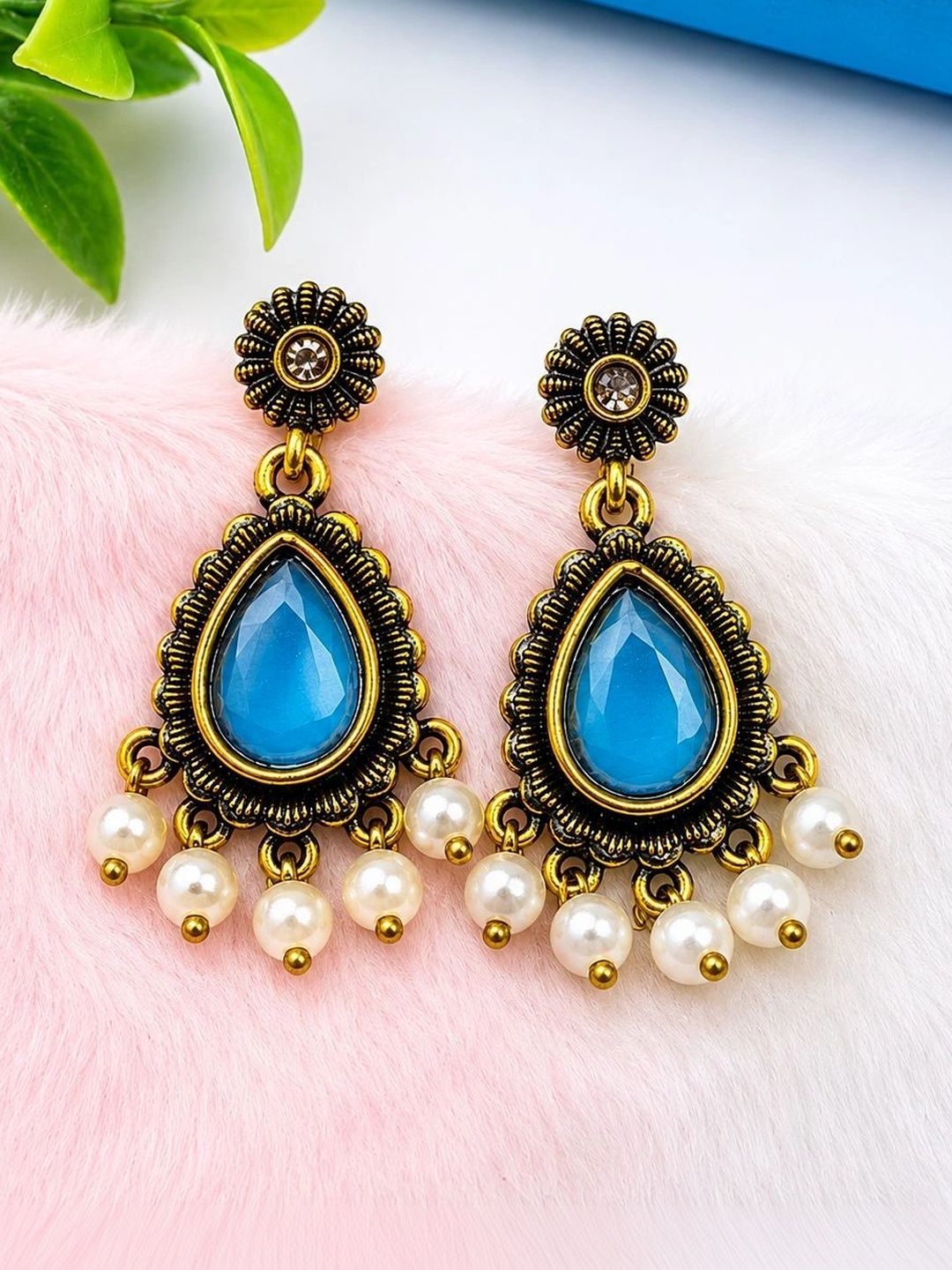 Fashion Theme Teardrop Shaped Drop Earrings-picture-50