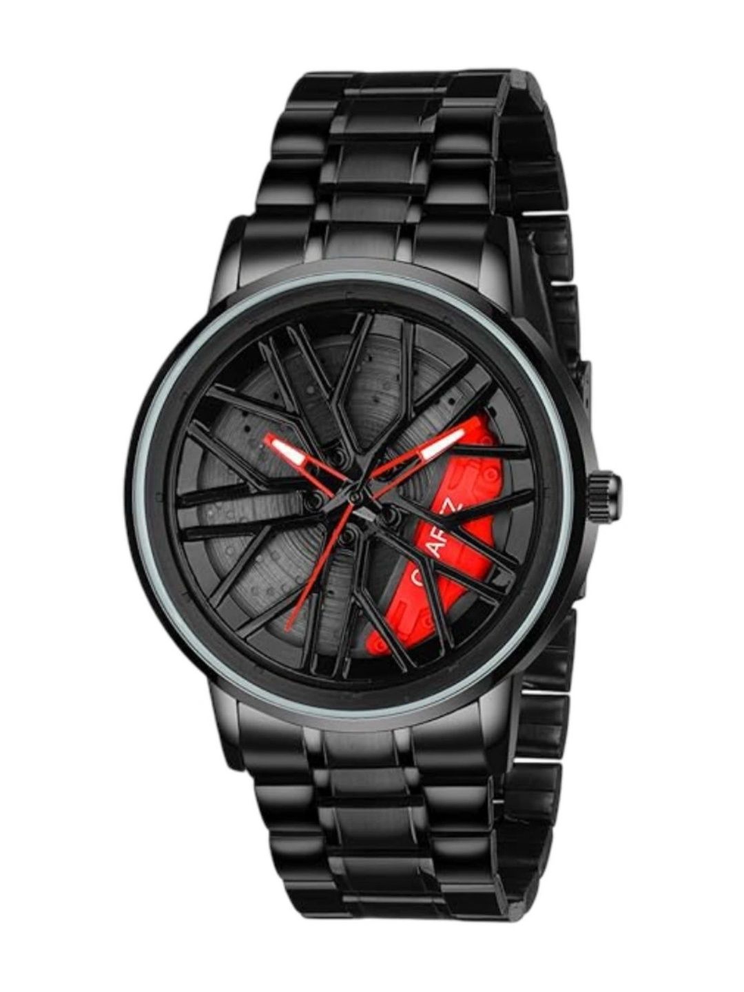 Vondex Men Dial & Stainless Steel Bracelet Style Straps Analogue Watch AUG_PR_ P1_M_SPINNER_RED-image-49