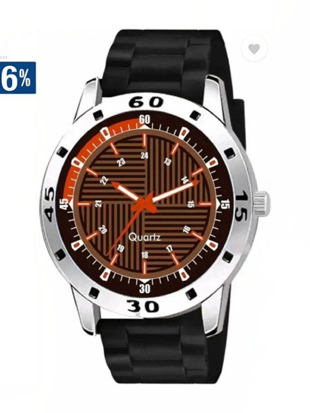 KU Men Patterned Dial & Ceramic Straps Analogue Watch SC294-image-11