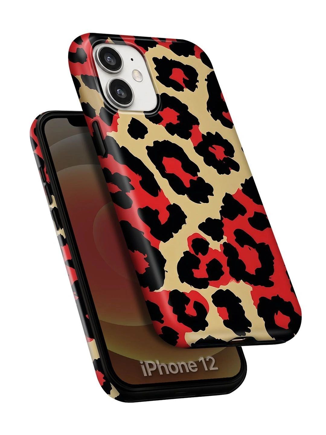 QRIOH Abstract Printed iPhone 12 Back Case Mobile Accessories-picture-11