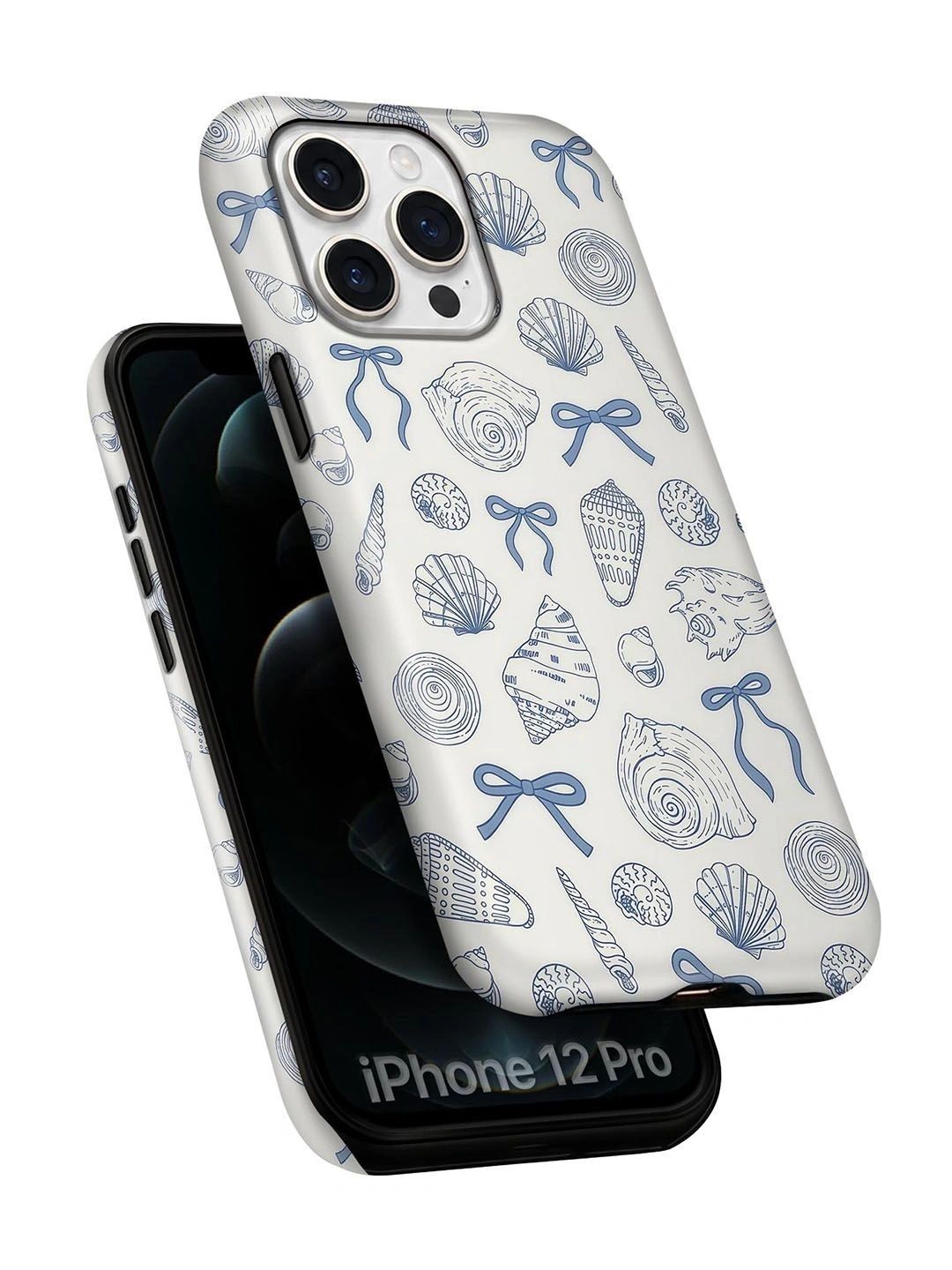 QRIOH Tropical Printed iPhone 12 Pro Back Case Mobile Accessories-image-36