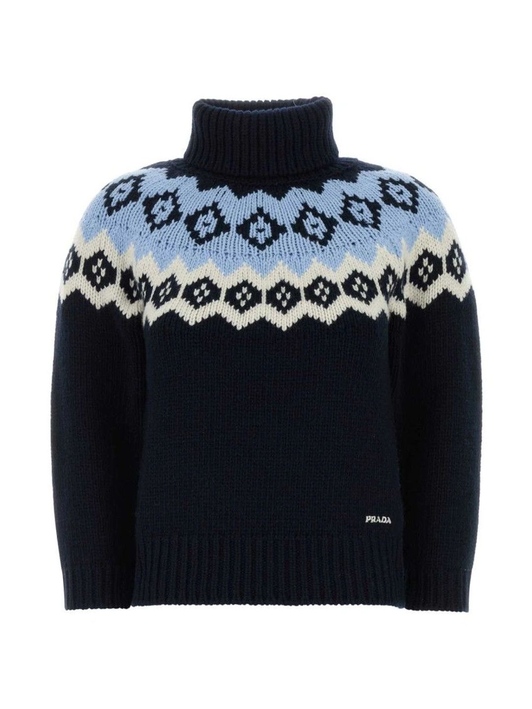 Prada Women Fair Isle Printed Woollen Pullover-picture-37