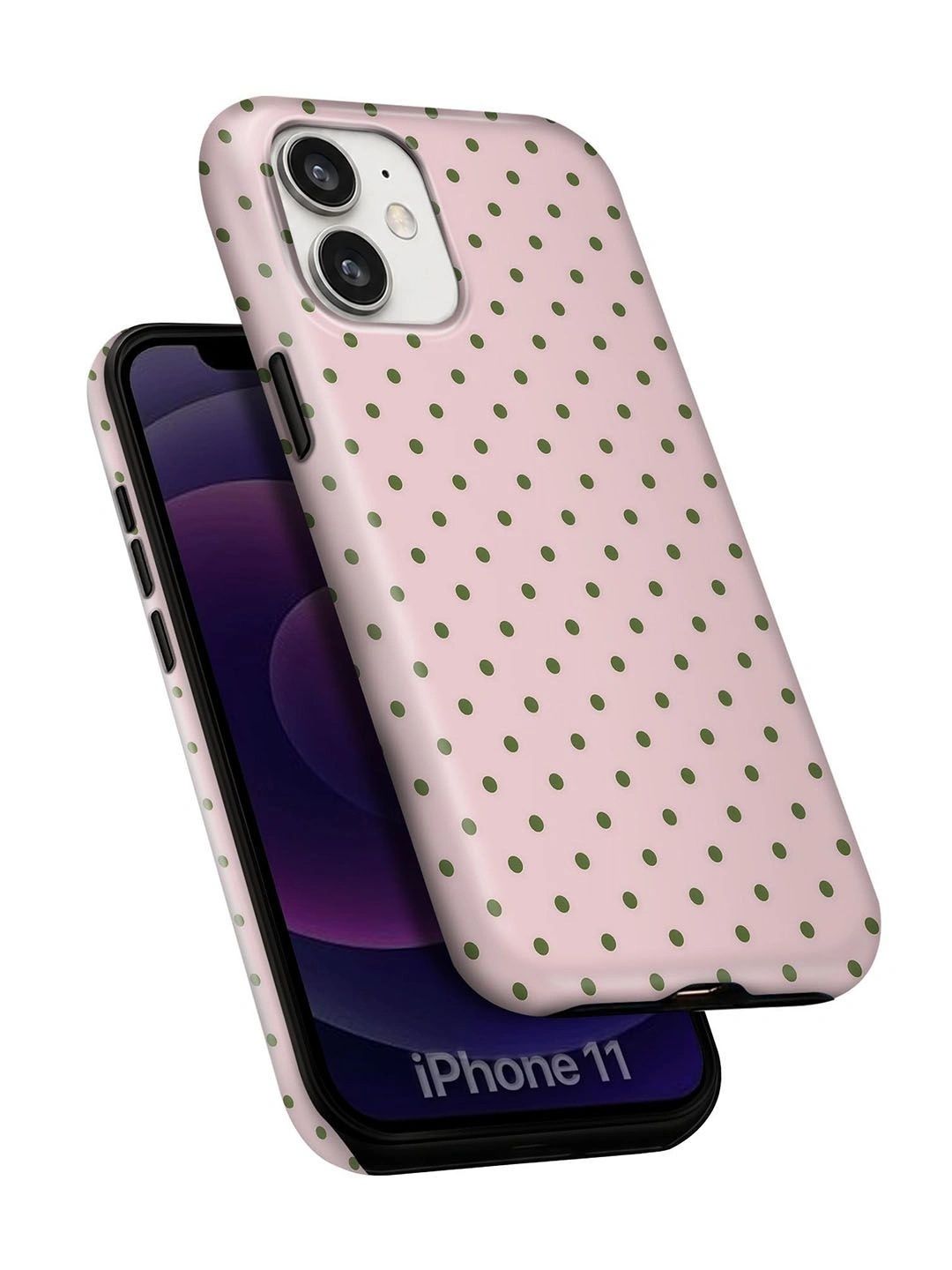 QRIOH Geometric Printed iPhone 11 Back Case Mobile Accessories-picture-43