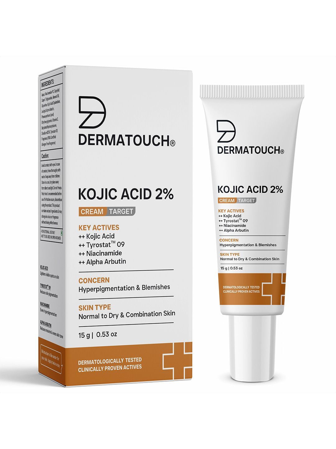 Dermatouch Kojic Acid 2% Cream - 15 g