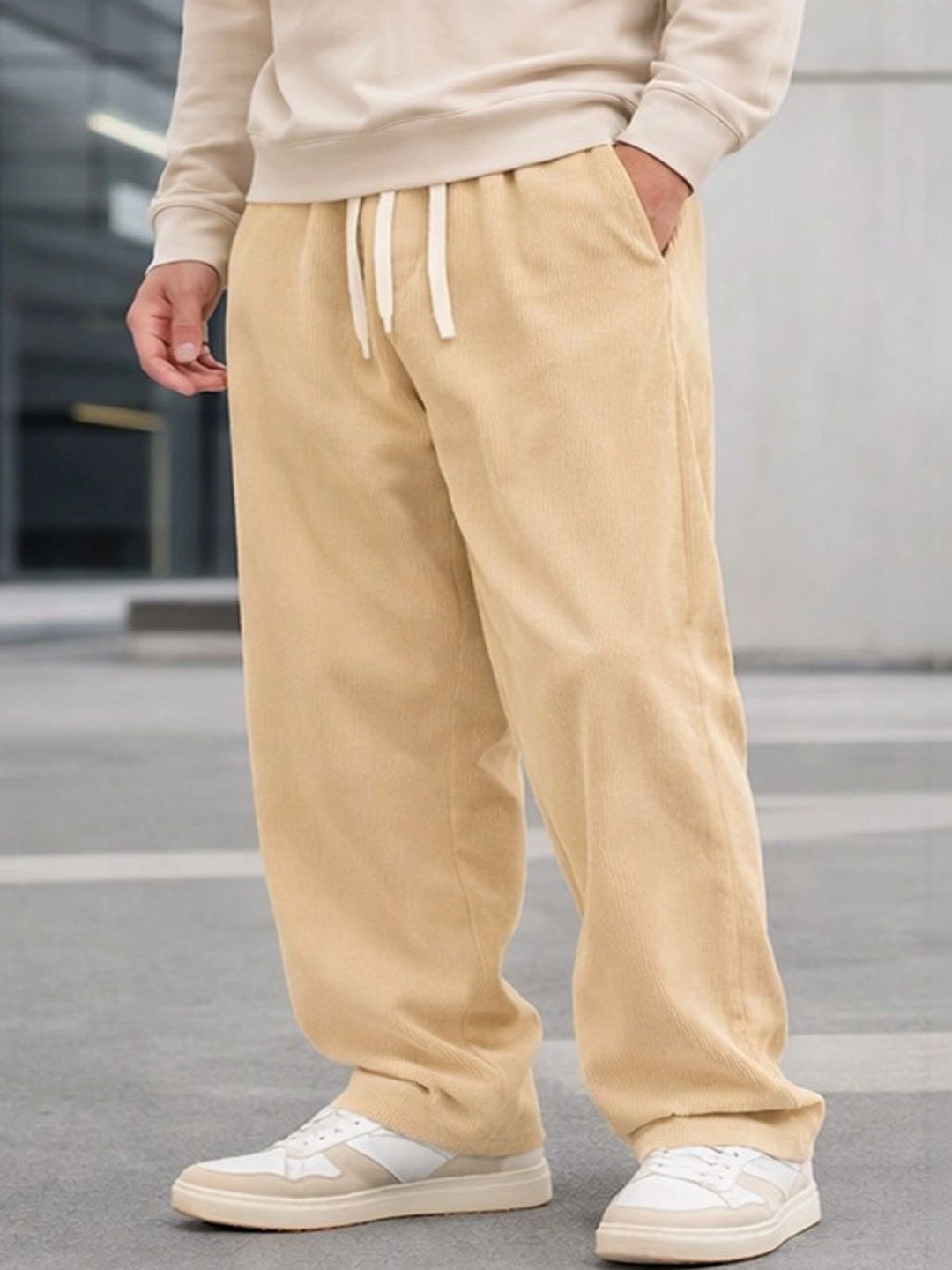 Tromko Men Relaxed Easy Wash Trousers-picture-4
