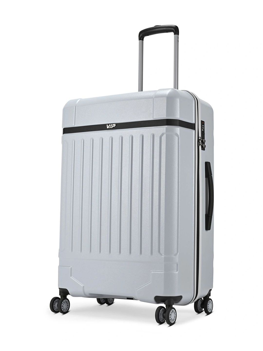 VIP Unisex Bastion Silver Large Hard Luggage 74cm Check-in Trolley with Combination Lock-picture-10
