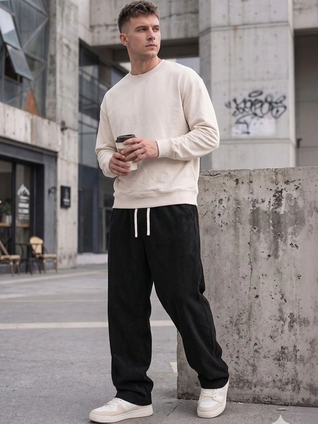 Moda Rapido Men Relaxed Easy Wash Trousers-picture-13