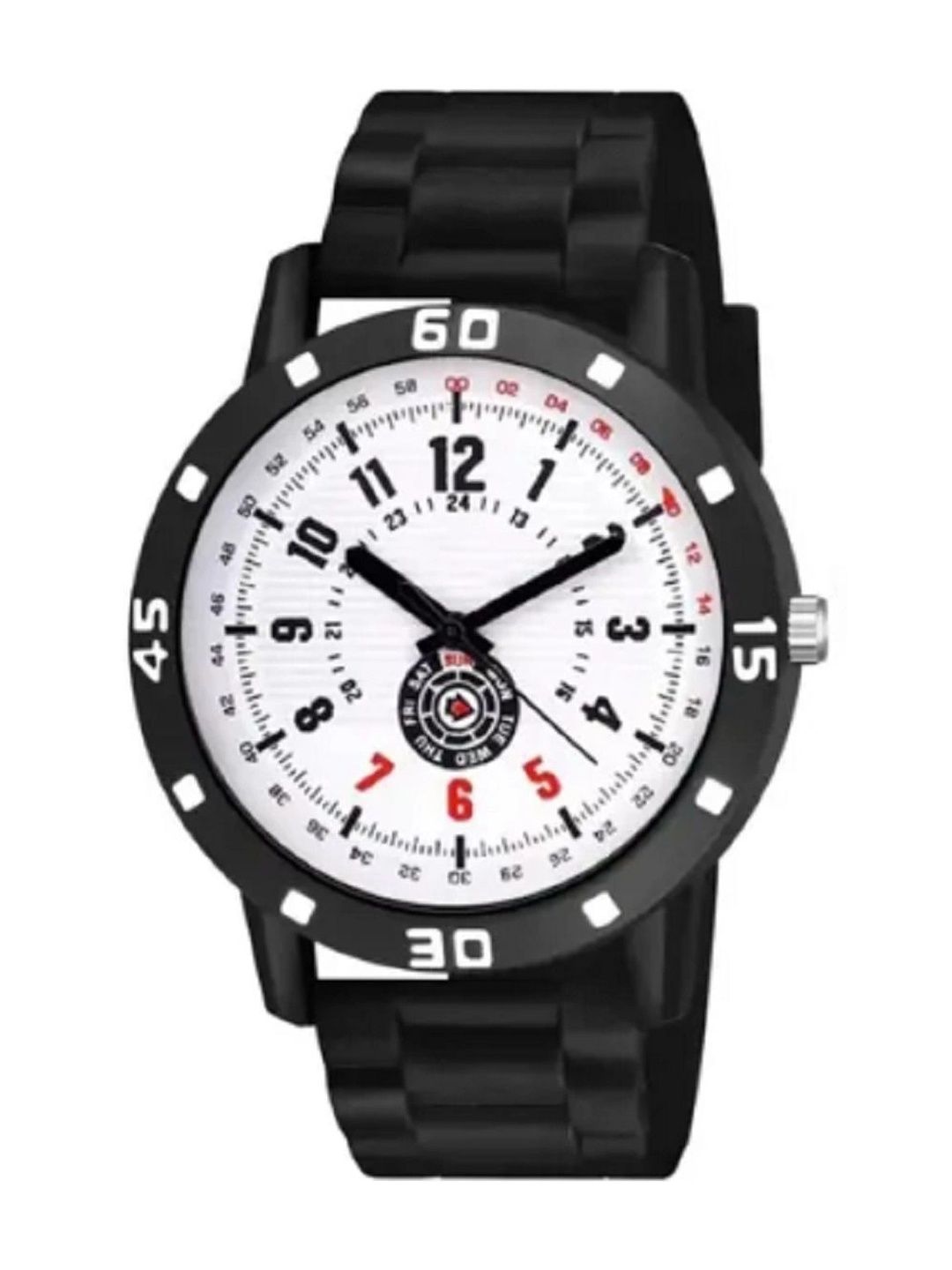 KU Unisex Dial & Straps Analogue Date Aperture Watch FG121-348-picture-58