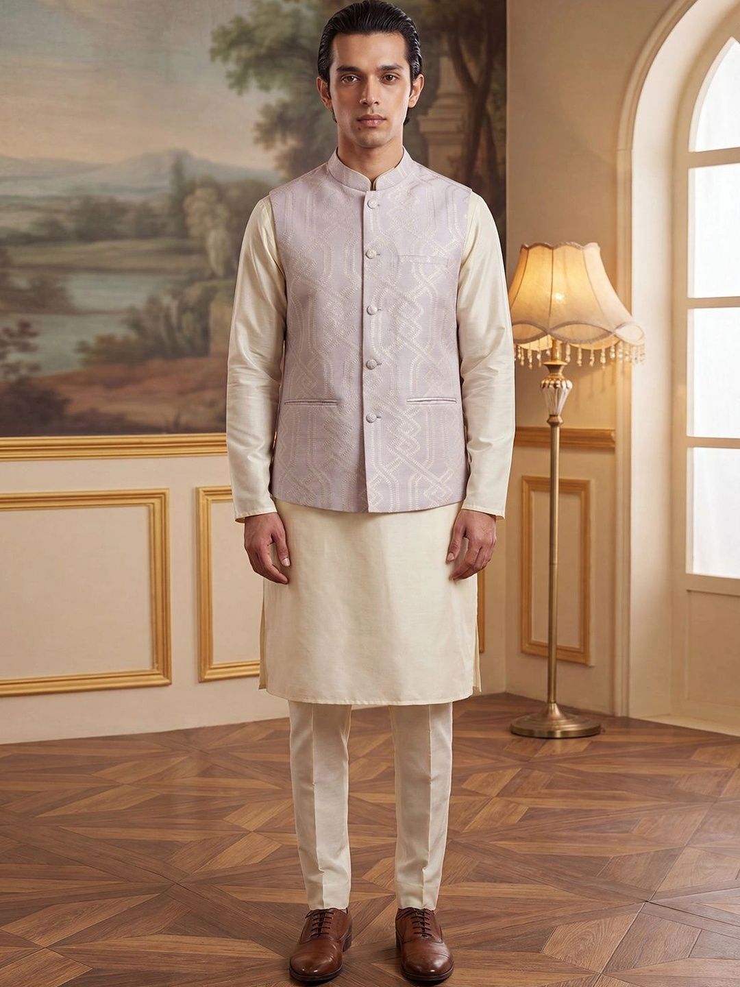 House of Pataudi Jacquard Woven Design Koti-picture-44