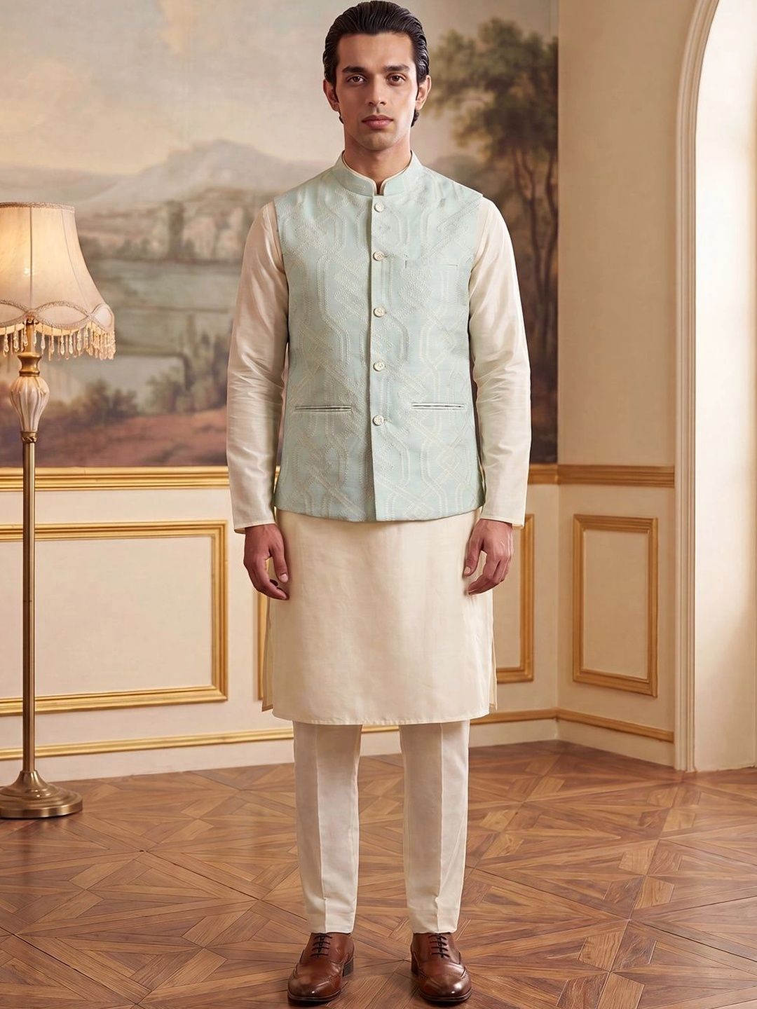 House of Pataudi Jacquard Woven Design Koti-picture-45