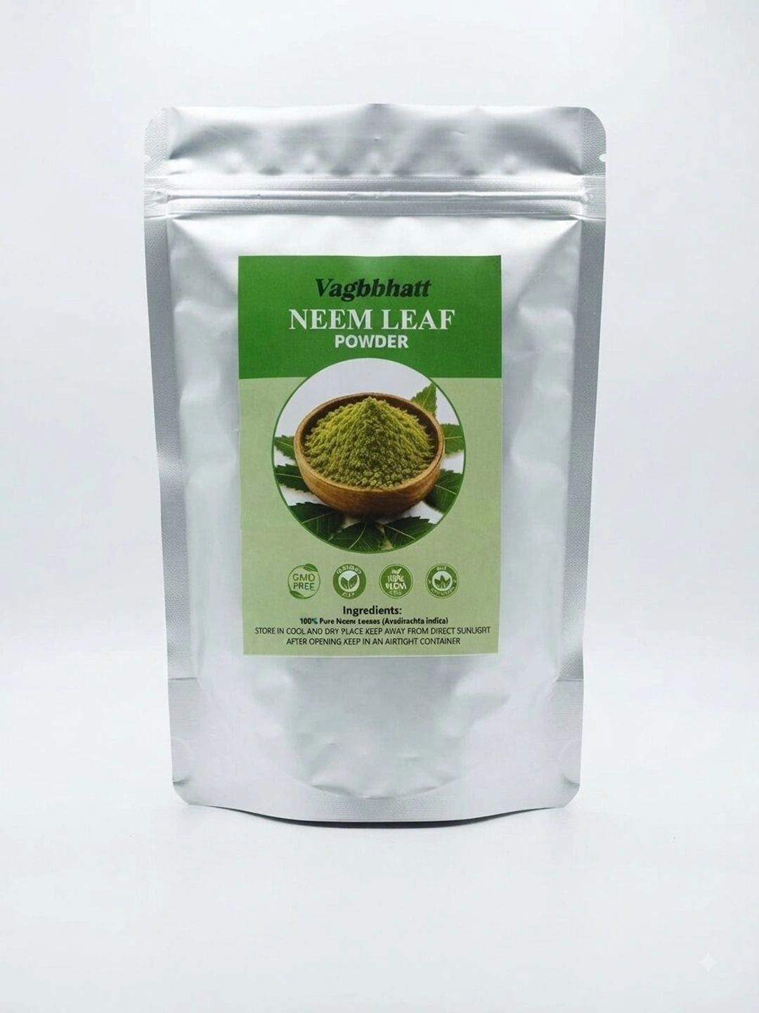 VAGHBHATT Natural Neem Powder For Skin & Scalp - 100 g-picture-6