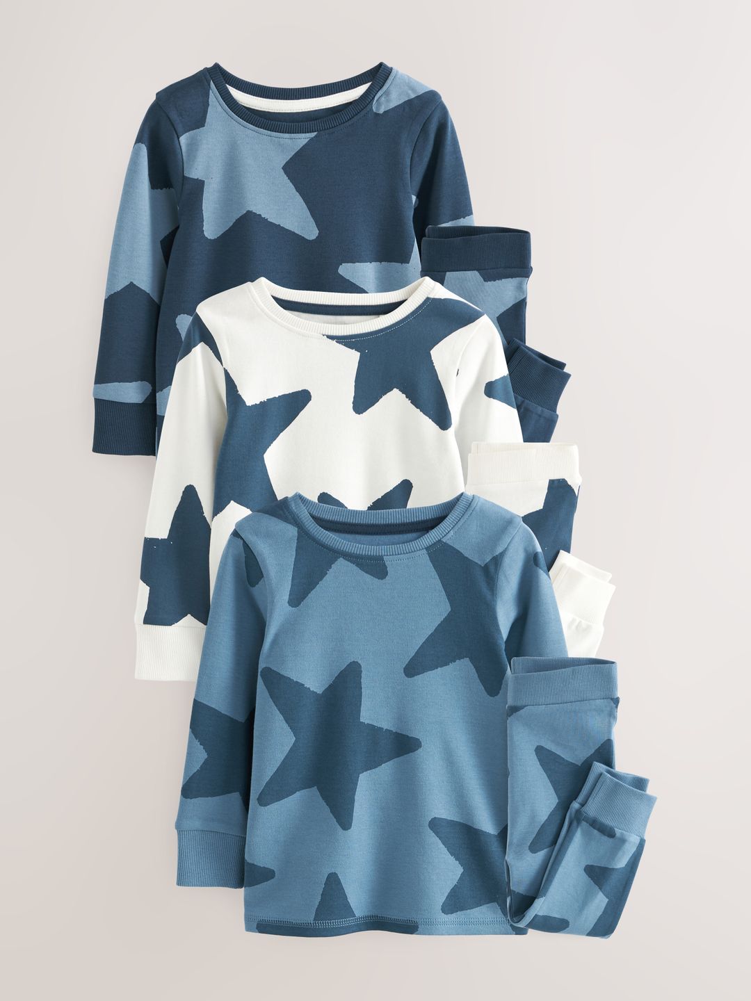 NEXT Girls Pack of 3 Printed Night suit-picture-42