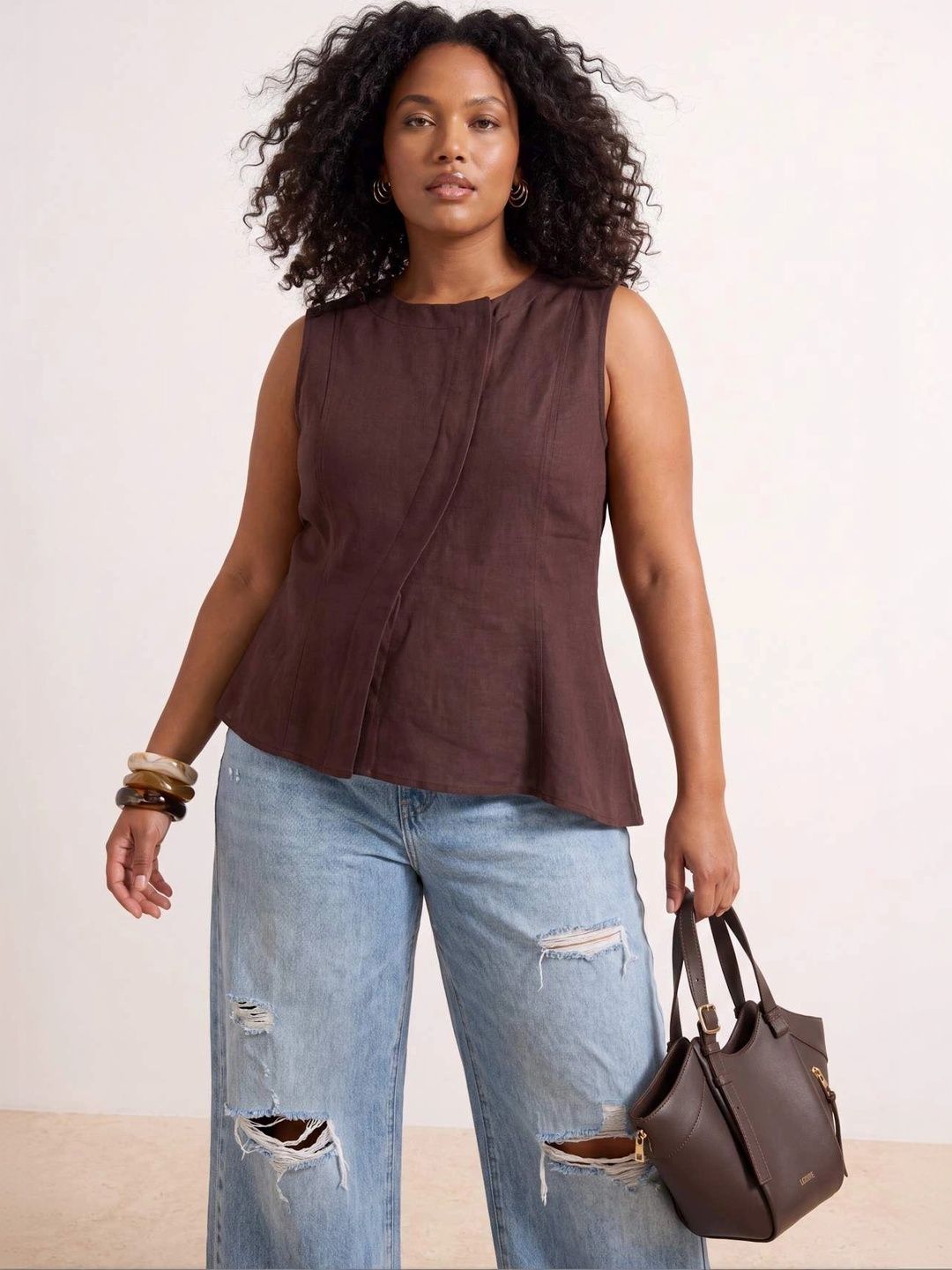 Trendyol Round Neck Waistcoat-picture-14
