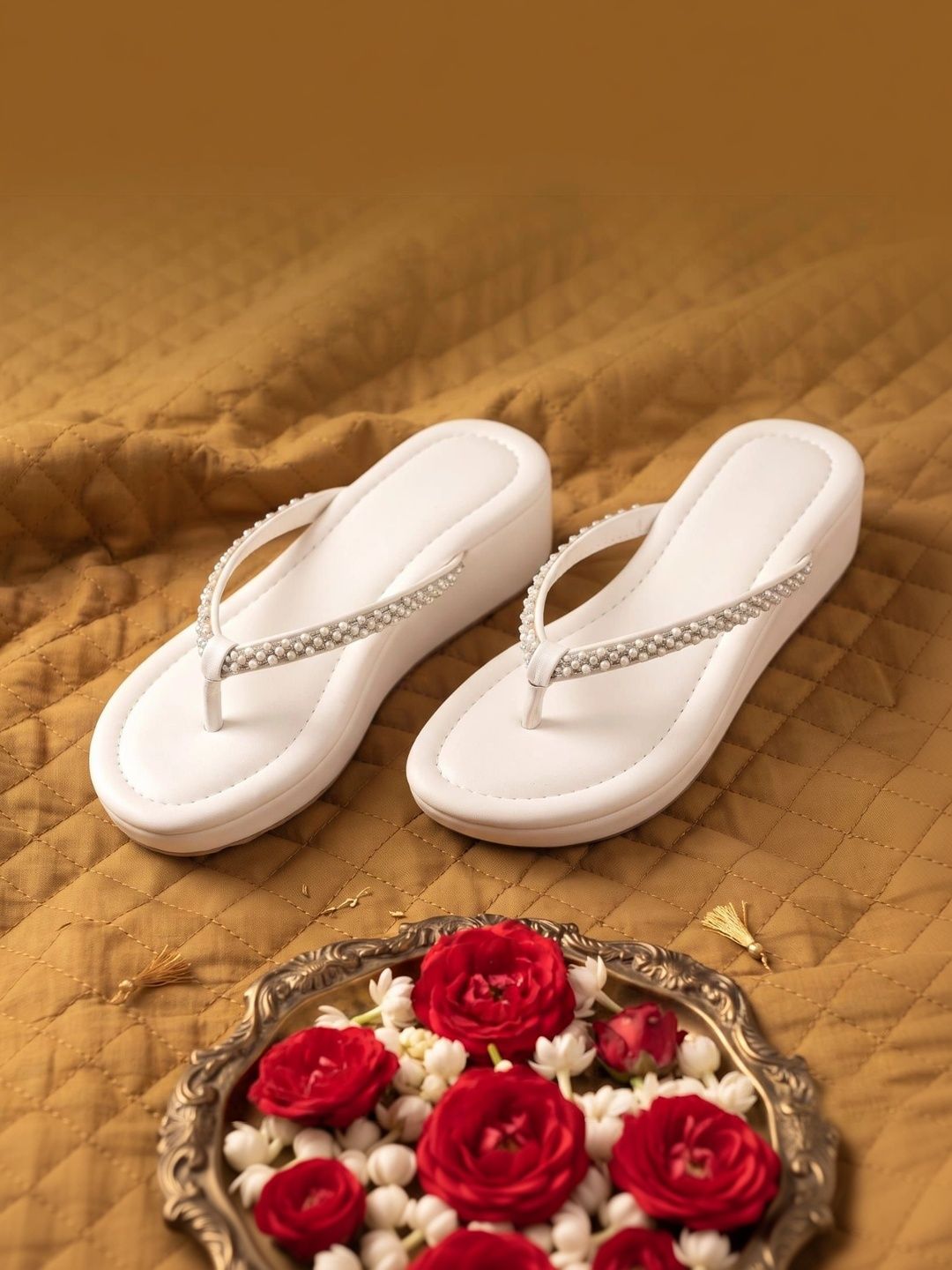 Deals4you Embellished Wedge Sandals-picture-41