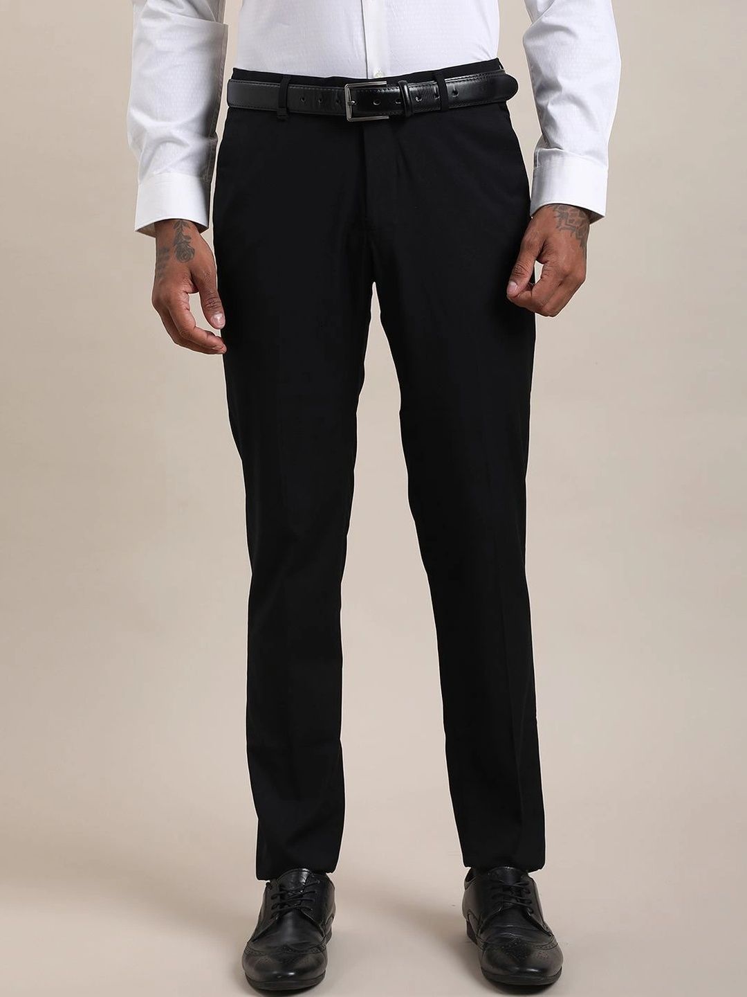 Turtle Men Tailored Slim Fit Trousers-picture-19