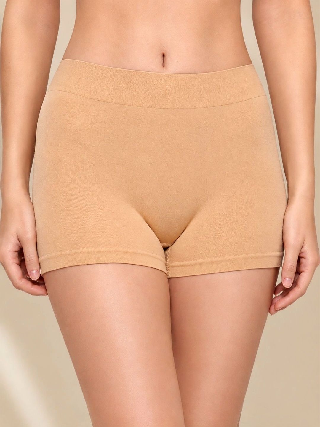 Qenixo Women Anti Bacterial Cotton Boy Shorts-picture-2