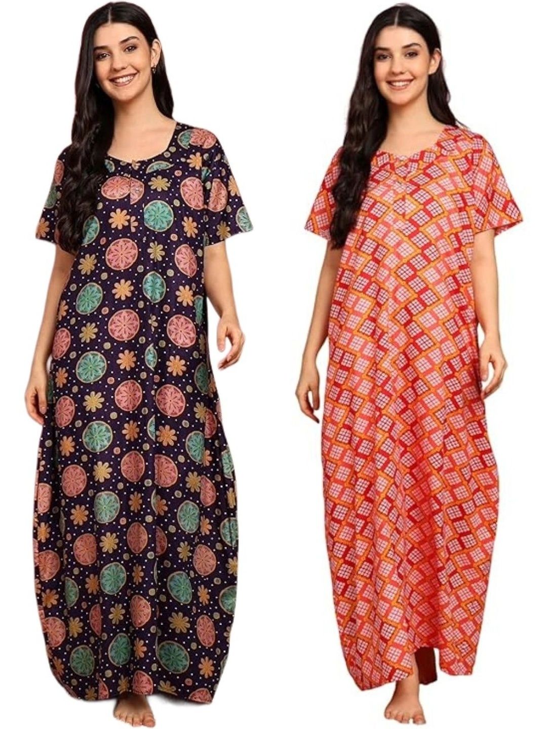 YUKATA Printed Maxi Nightdress-picture-47