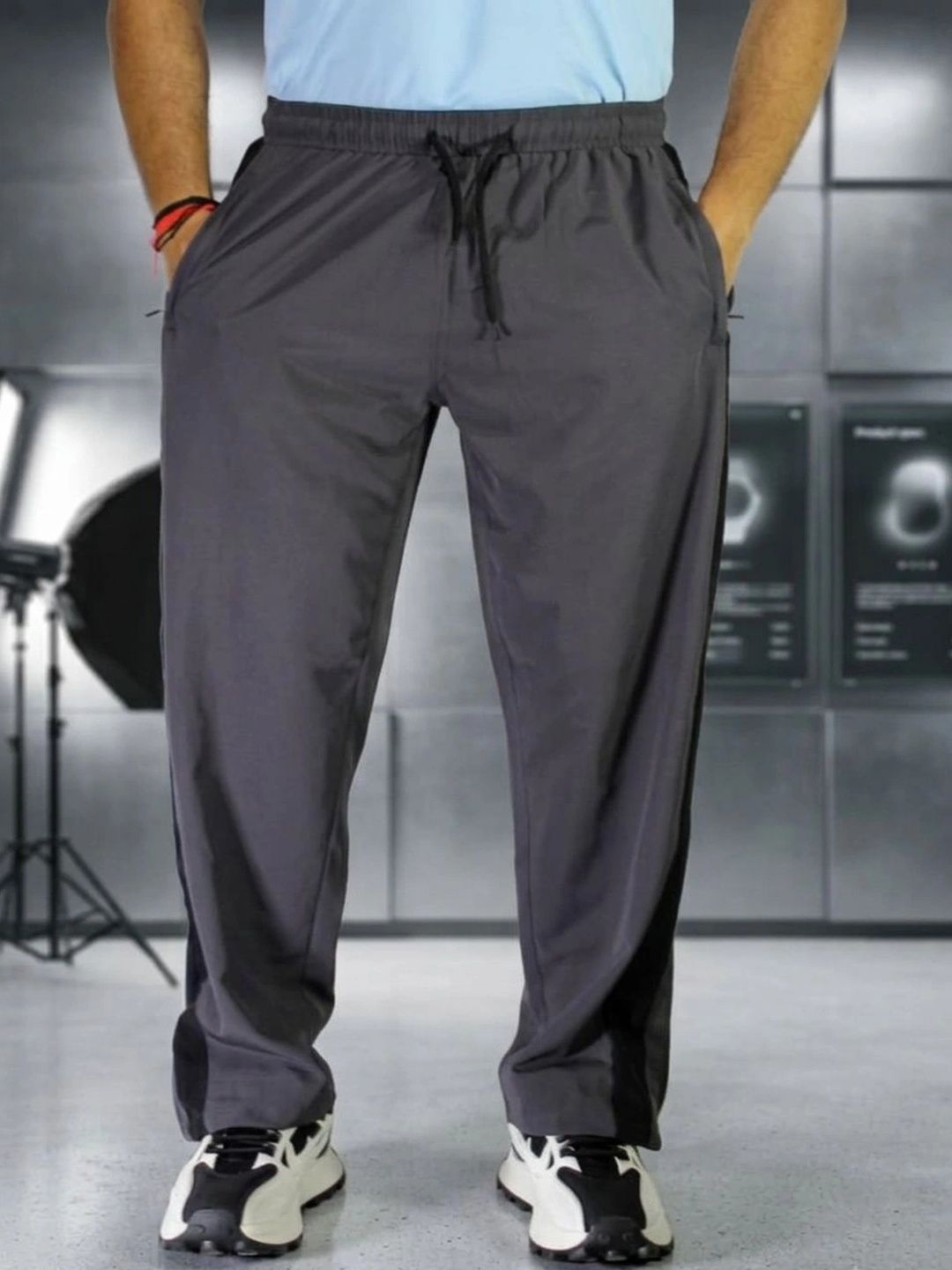 Bite and Style Men Straight Fit Colourblocked Training Track Pants-picture-47