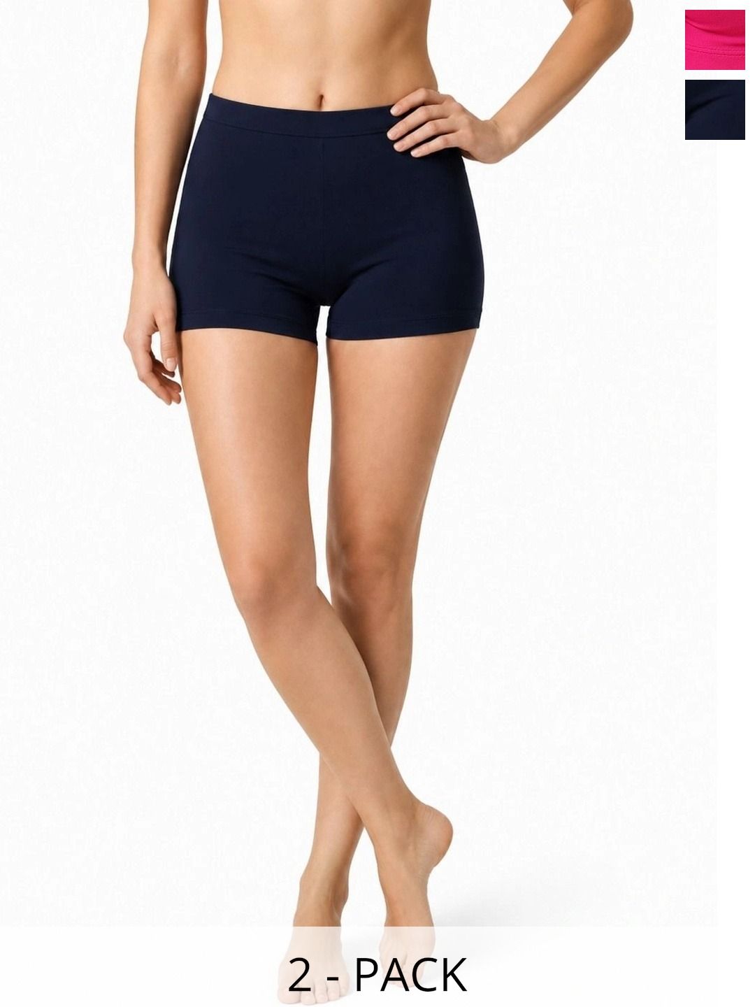 Trazeno Women Pack of 2 Boy Shorts-picture-38