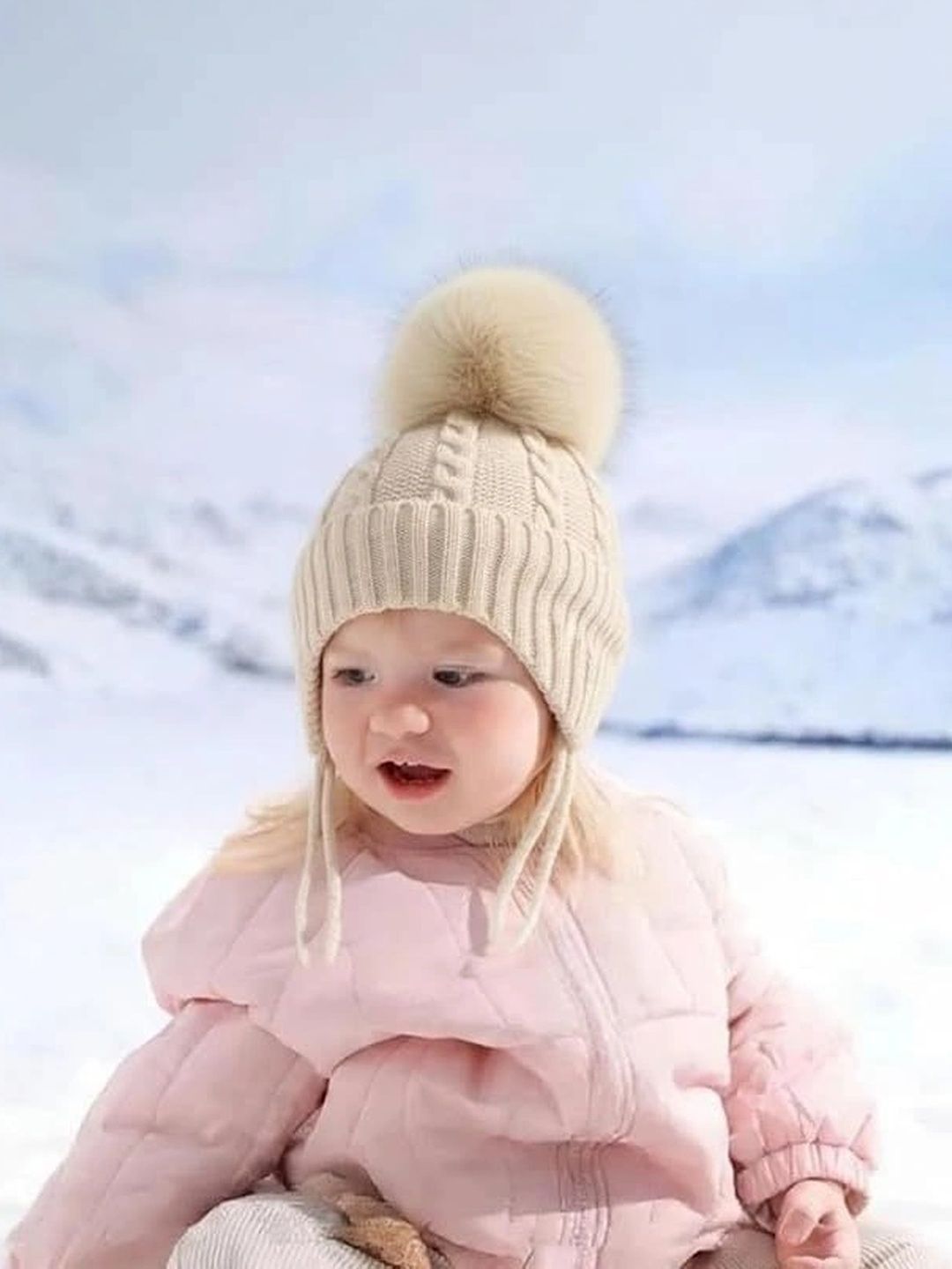 Gajraj Unisex Kids Woollen Beanie-image-47