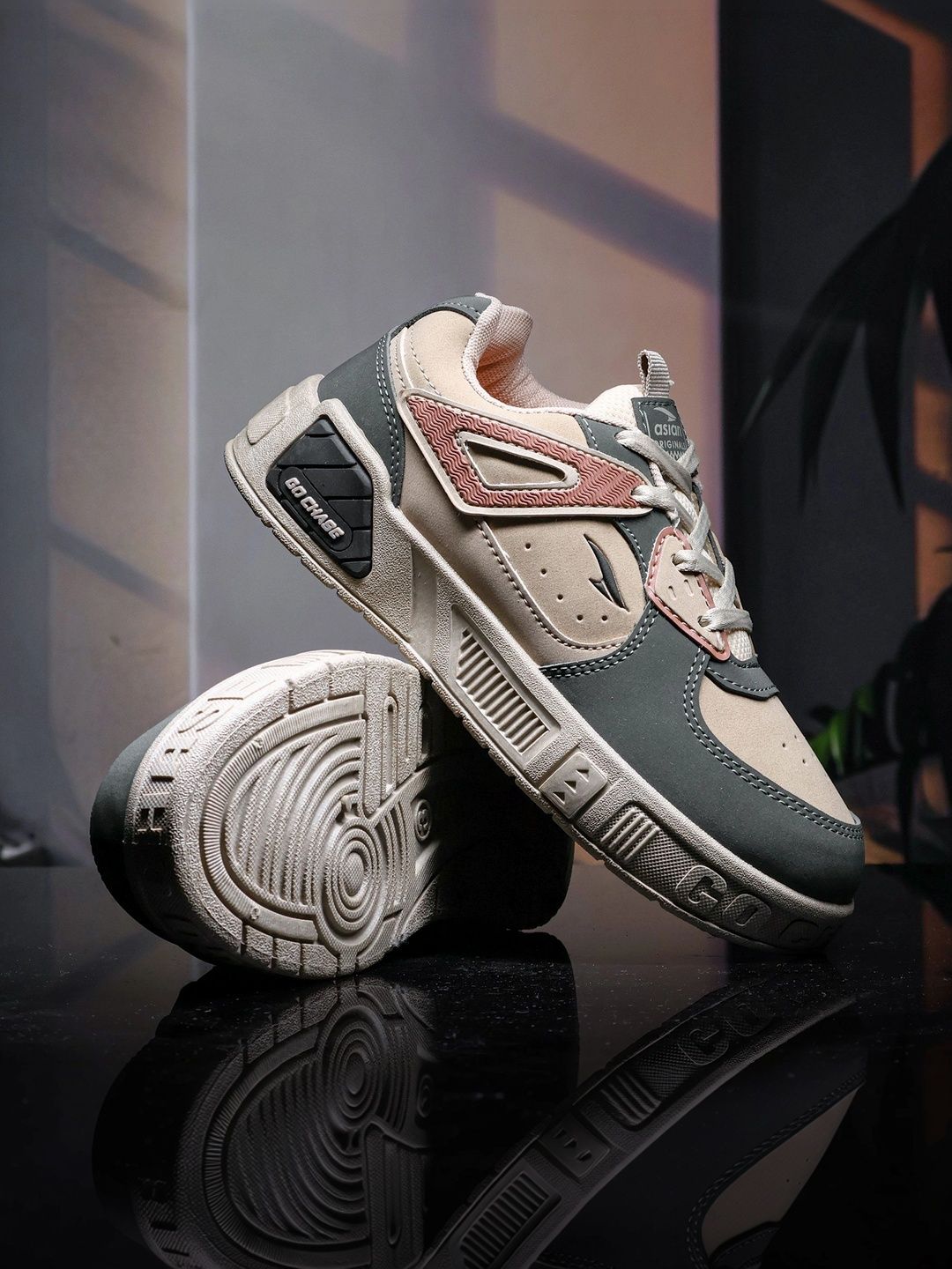 ASIAN Unisex Kids Colourblocked Sneakers-picture-49