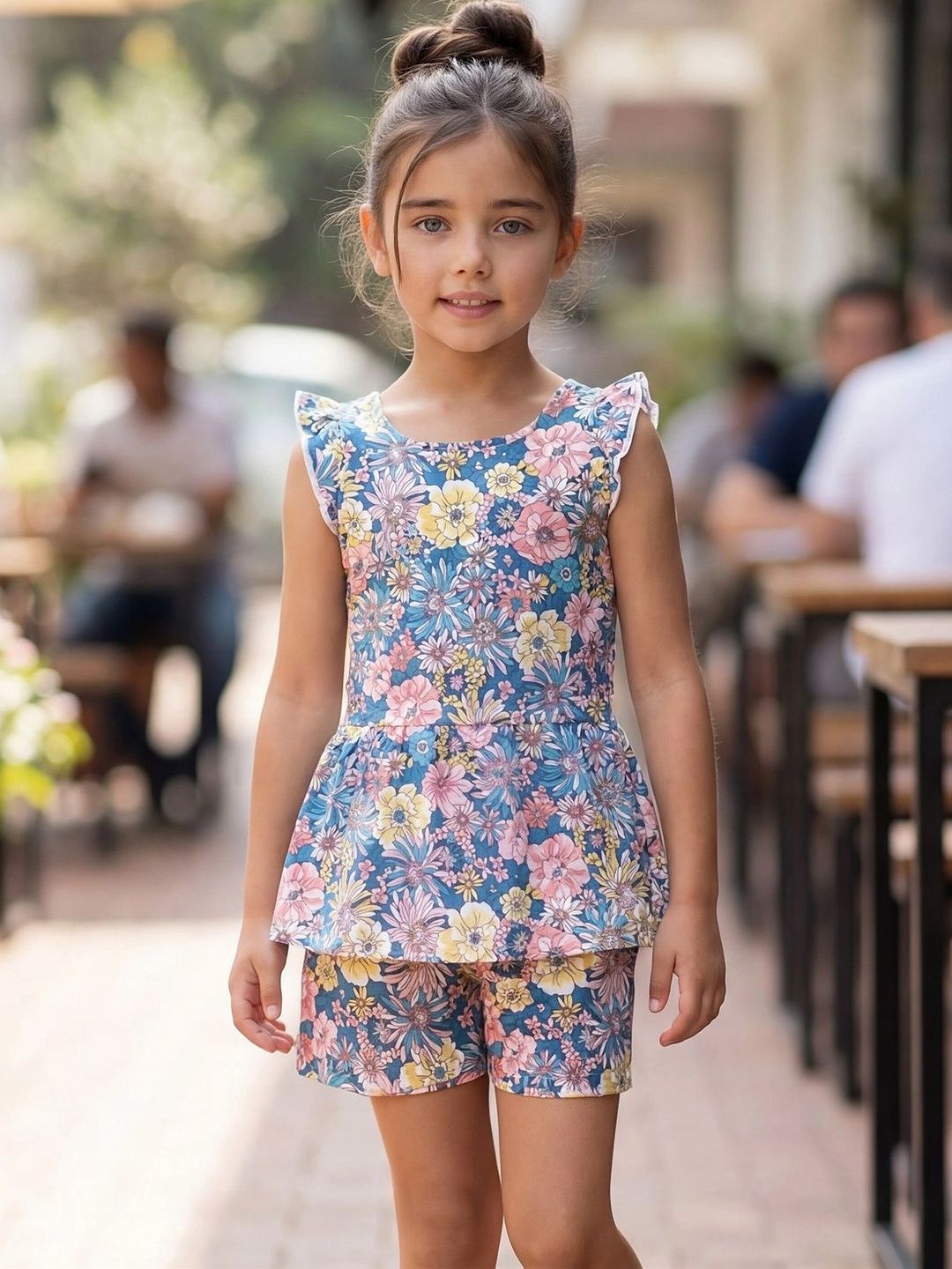 HELLCAT Girls Printed Top with Shorts-picture-21