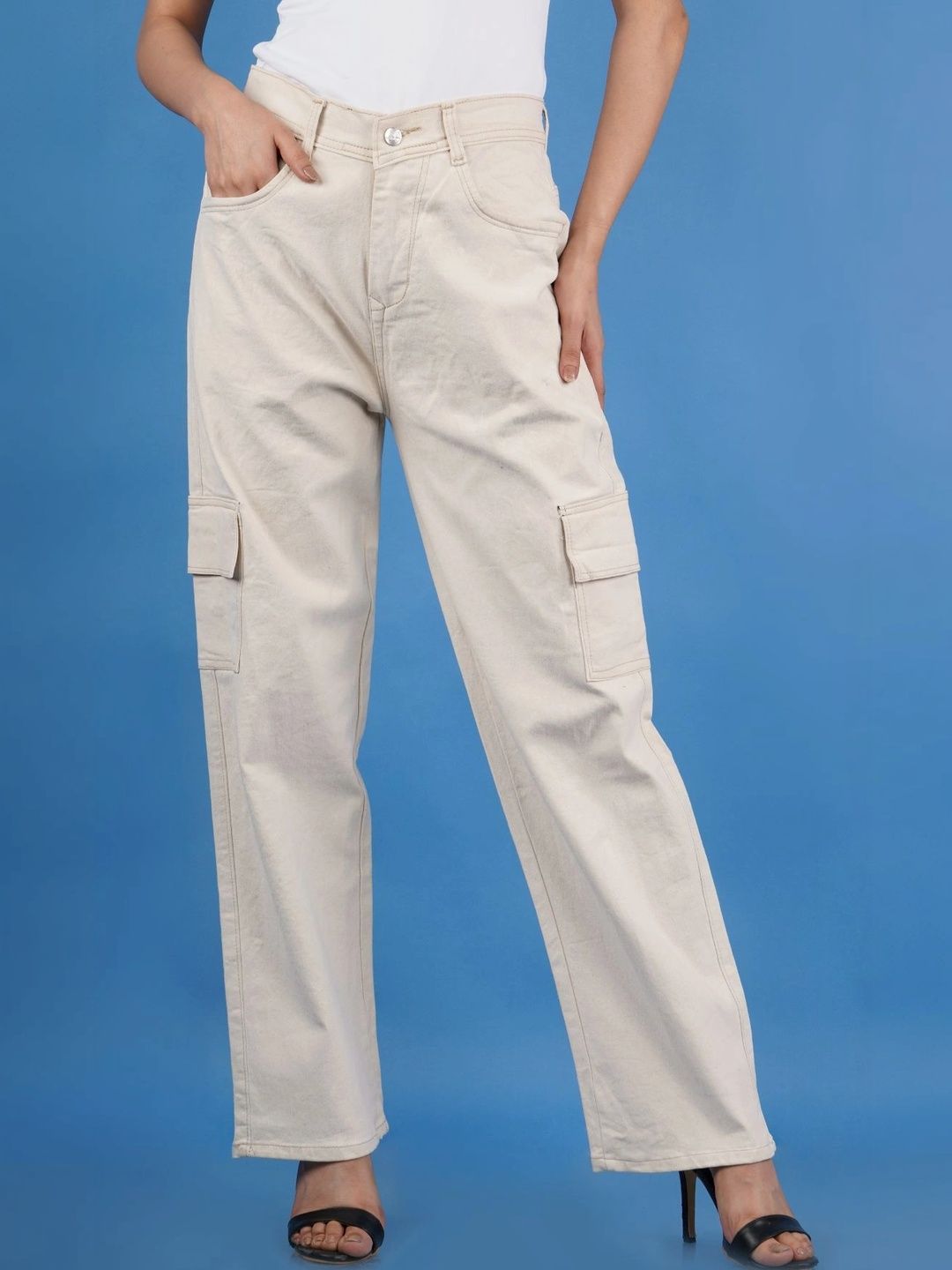 Metronaut Women Classic Cargos Trousers-picture-57