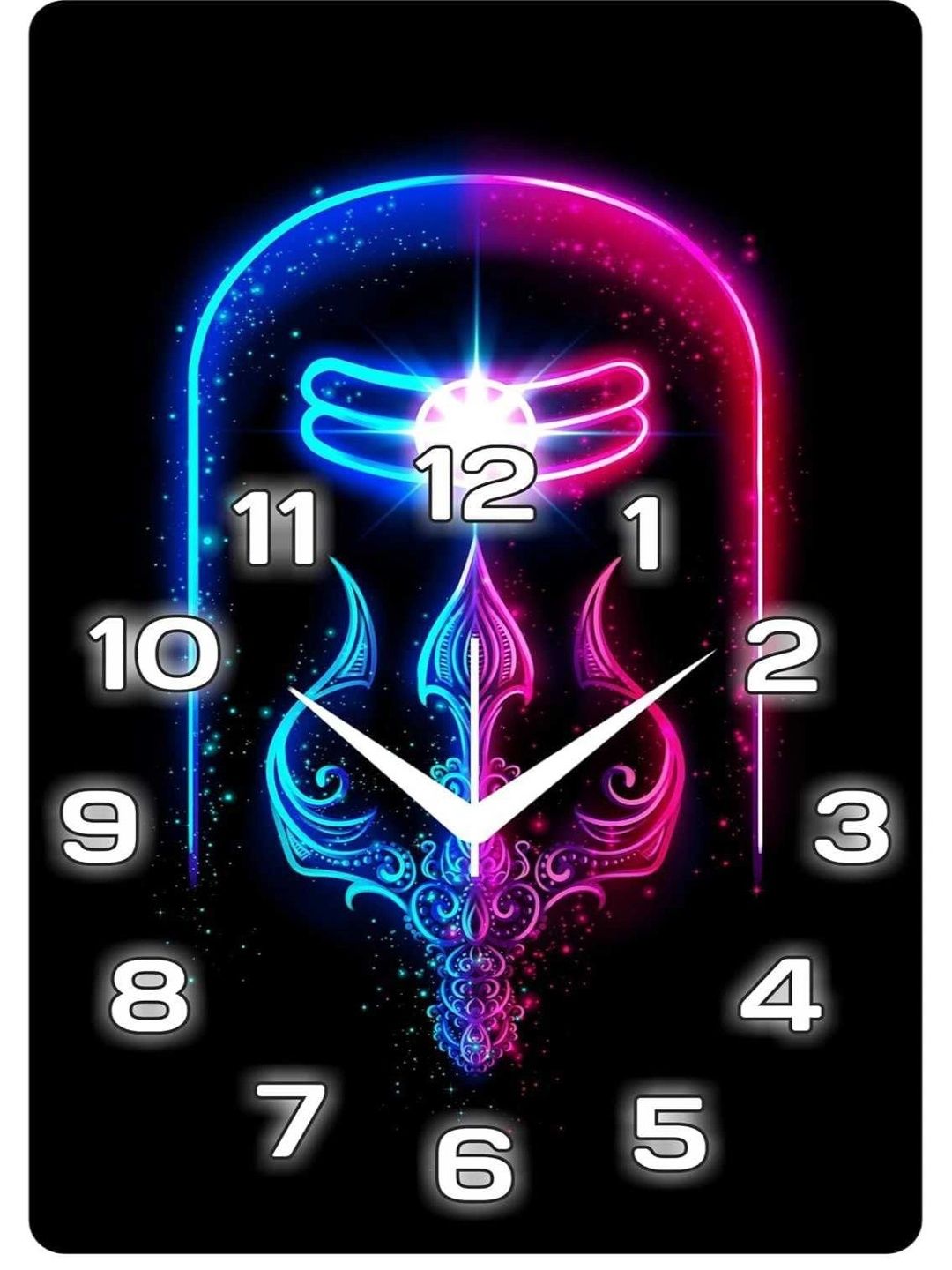 Babawill Multicoloured Printed Wall Clock-picture-40