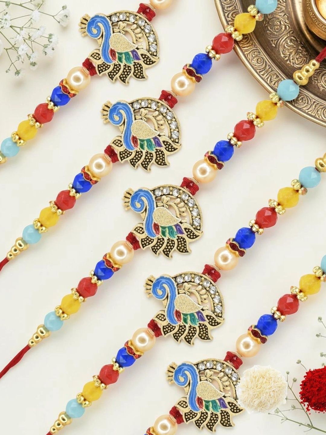 MEIRA JEWELLERY Thread Rakhi-picture-31