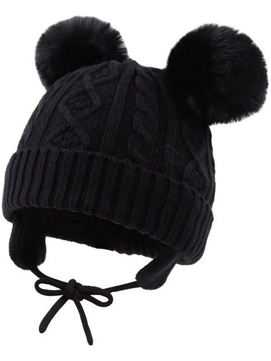 Gajraj Unisex Kids Woollen Beanie-picture-33
