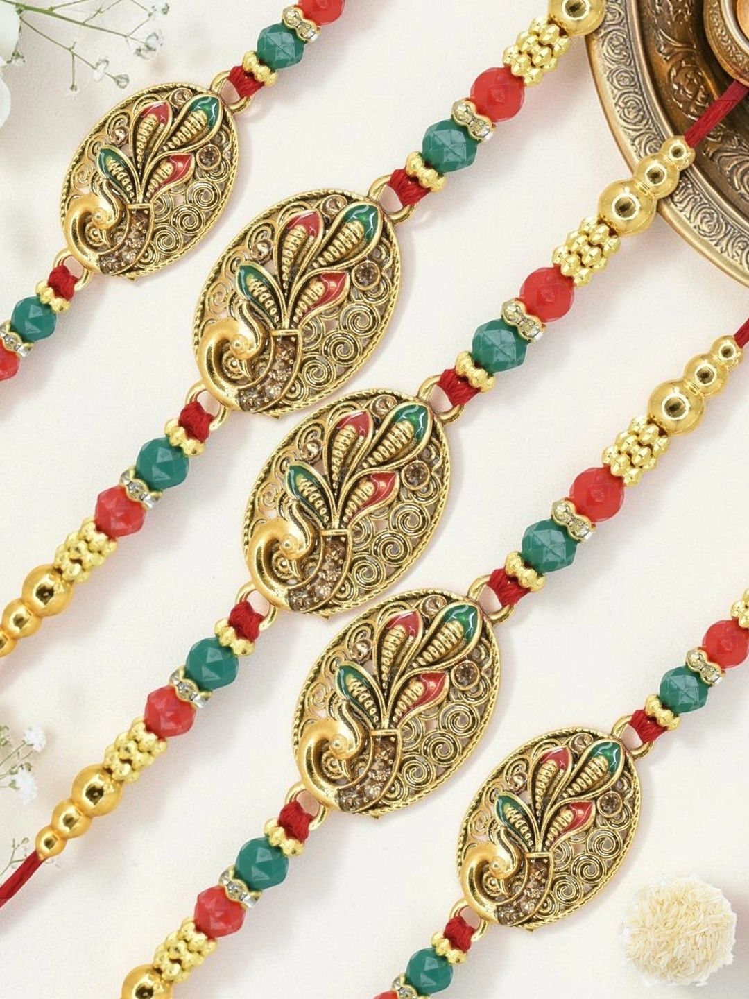 MEIRA JEWELLERY Thread Rakhi-picture-40