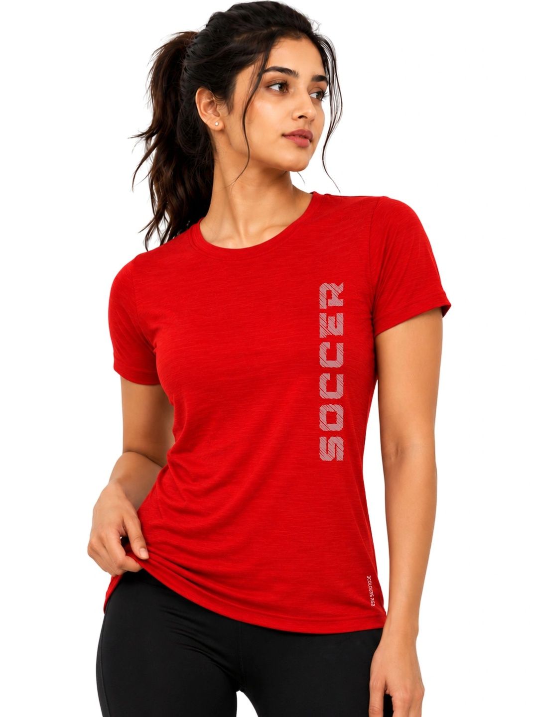 3Colors Women Typography Printed Dri-FIT T-shirt-picture-18