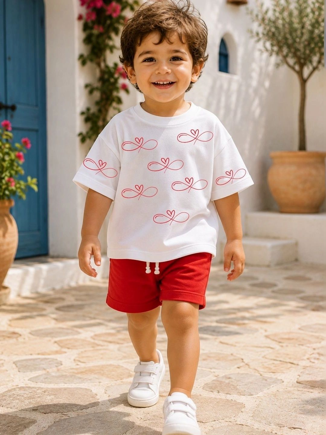 FLCN Boys Printed Pure Cotton T-shirt-picture-30
