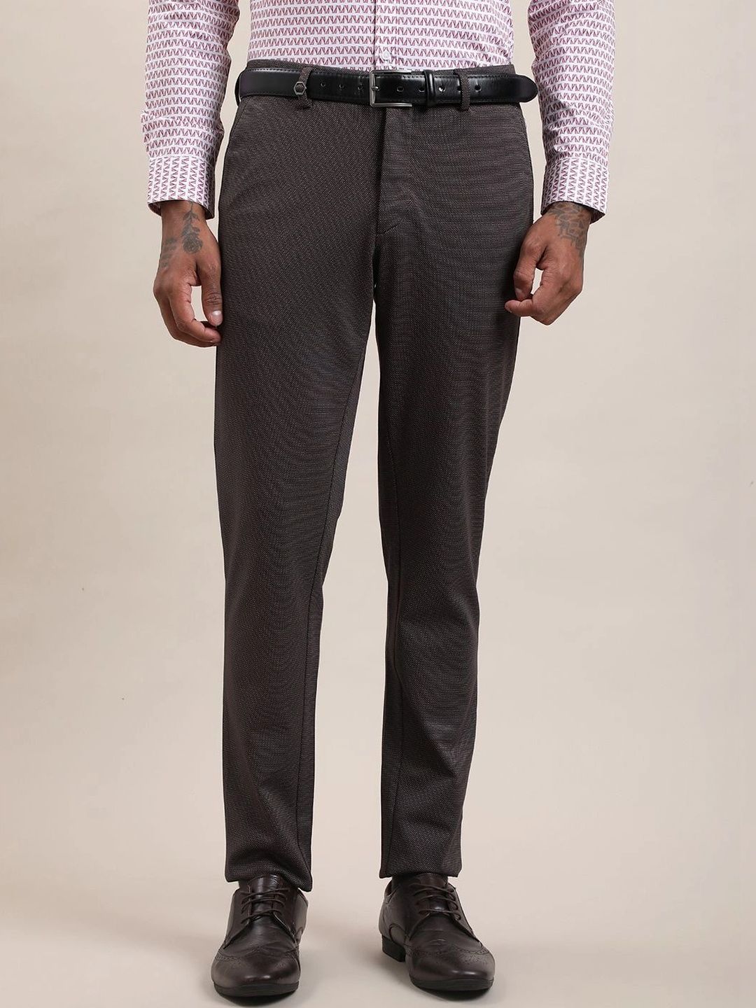 Turtle Men Tailored Slim Fit Trousers-picture-25