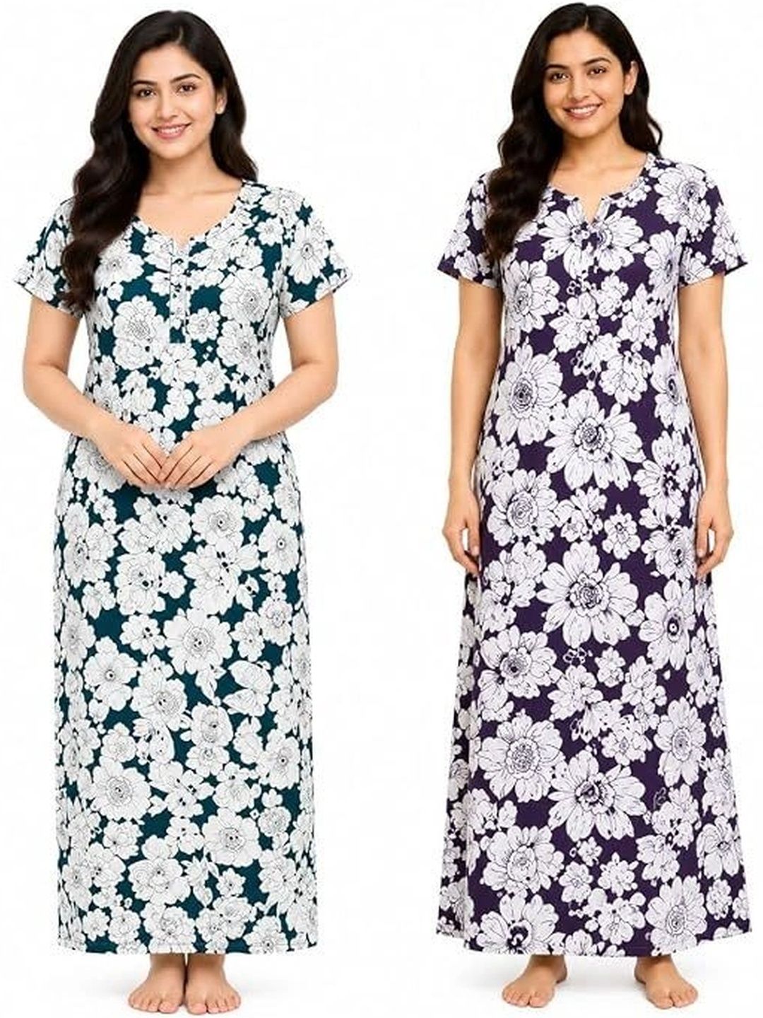 YUKATA Printed Maxi Nightdress-picture-20