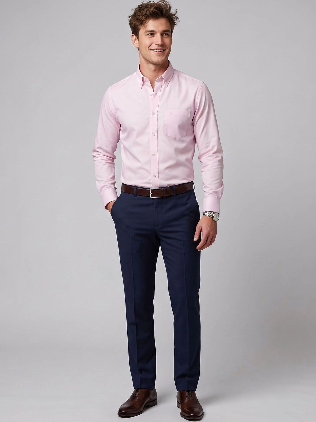 Charagh Din Men Premium Slim Fit Casual Shirt-picture-35