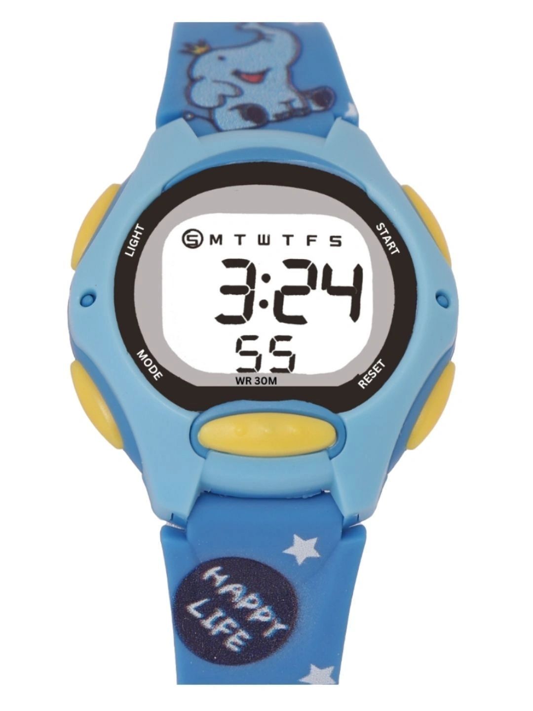 STYLEFLIX Unisex Kids Dial & Straps Digital Multi Function Watch 8207LK_ P.Small Elephant-picture-58