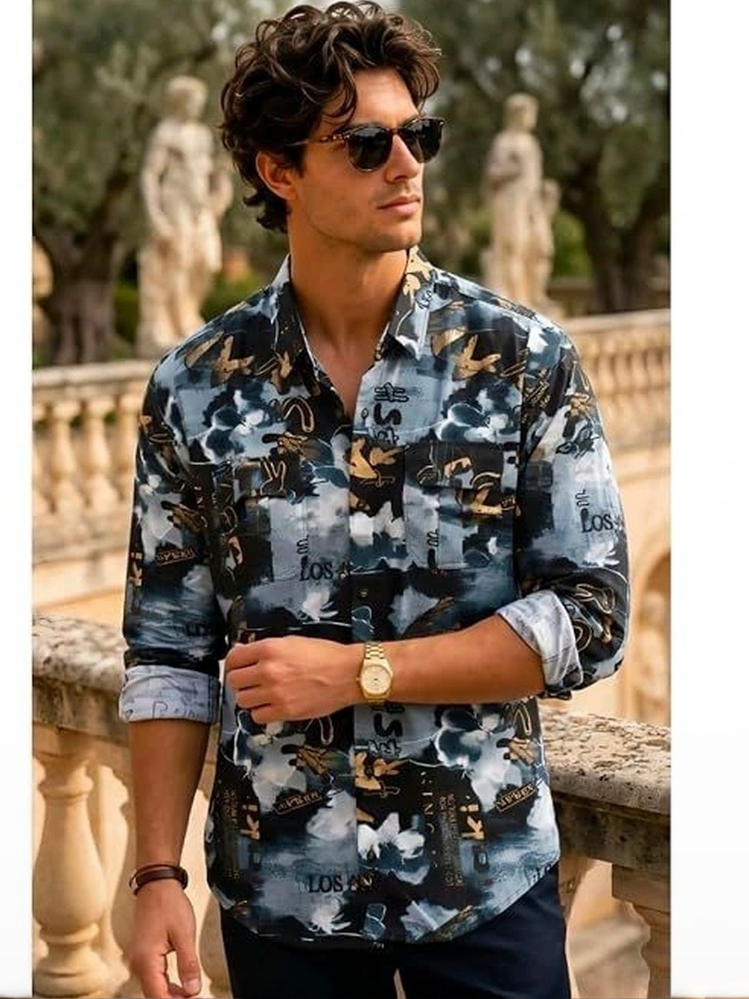 HAVELTON Men Printed Casual Shirt-picture-52