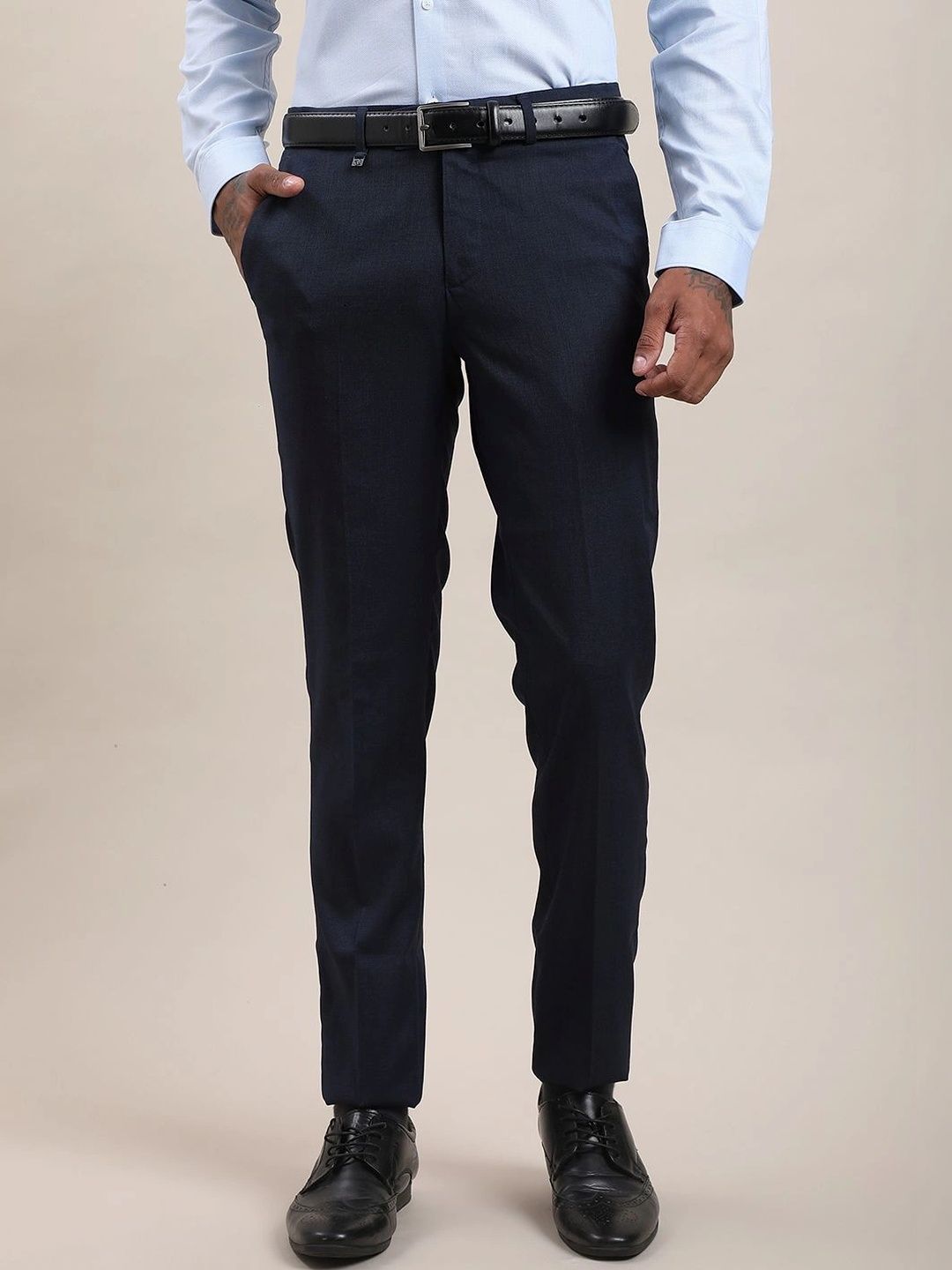 Turtle Men Tailored Slim Fit Trousers-picture-20