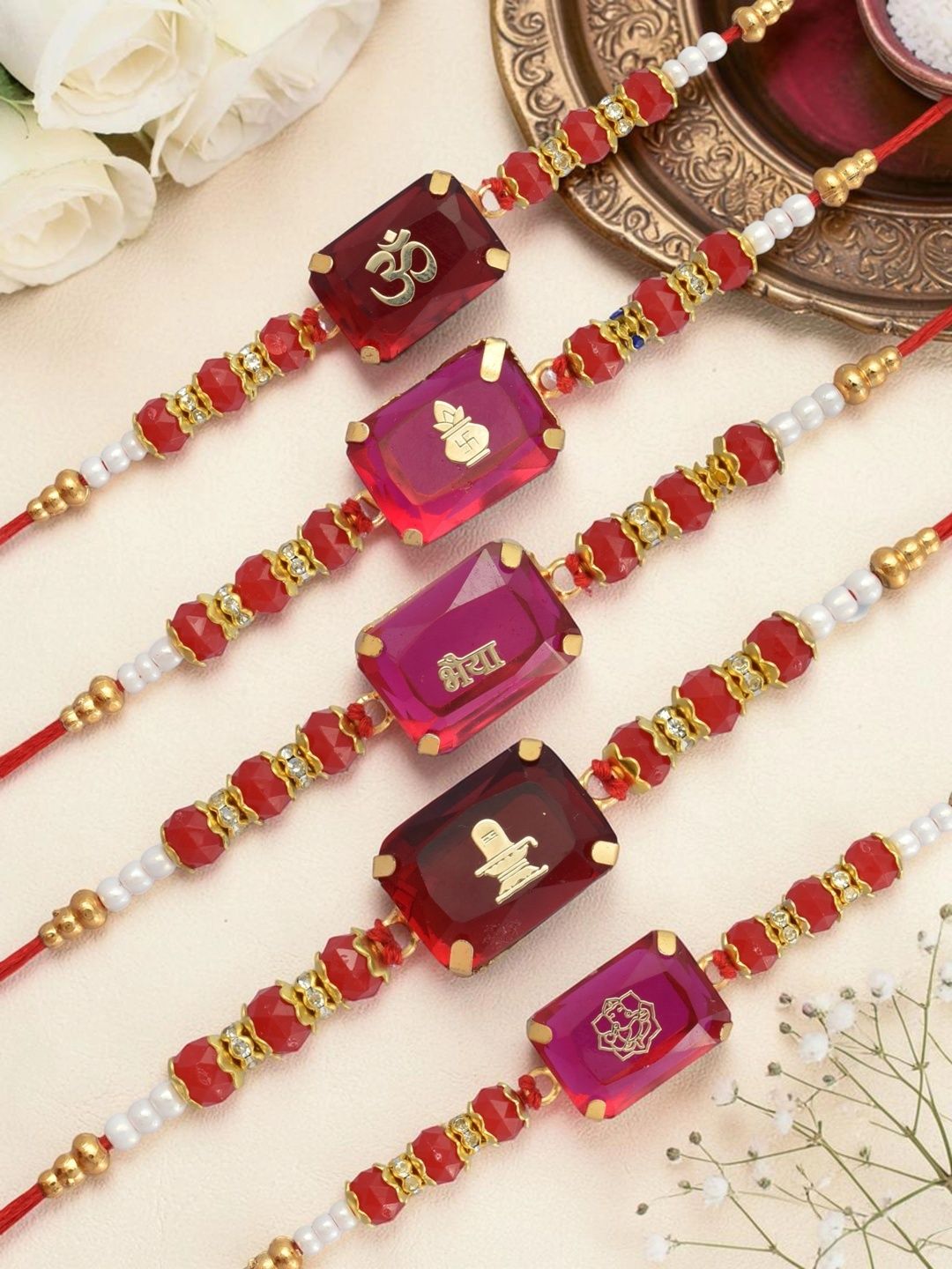 MEIRA JEWELLERY Thread Rakhi-picture-40