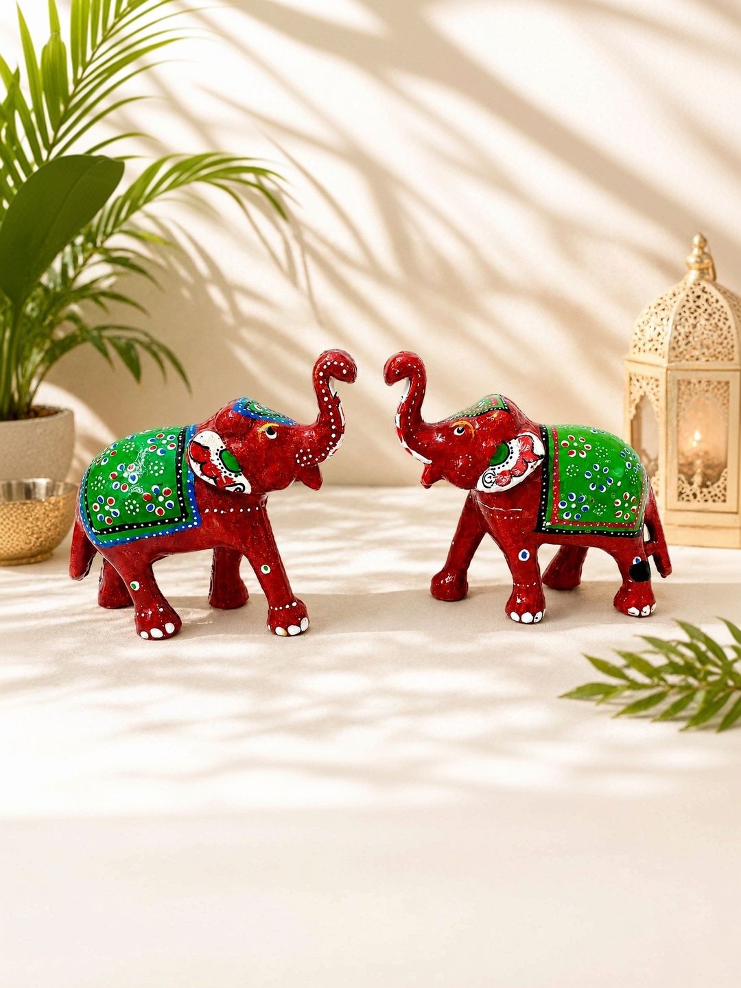 ATLANTICKRAFTS Red Figurine Showpiece-picture-16